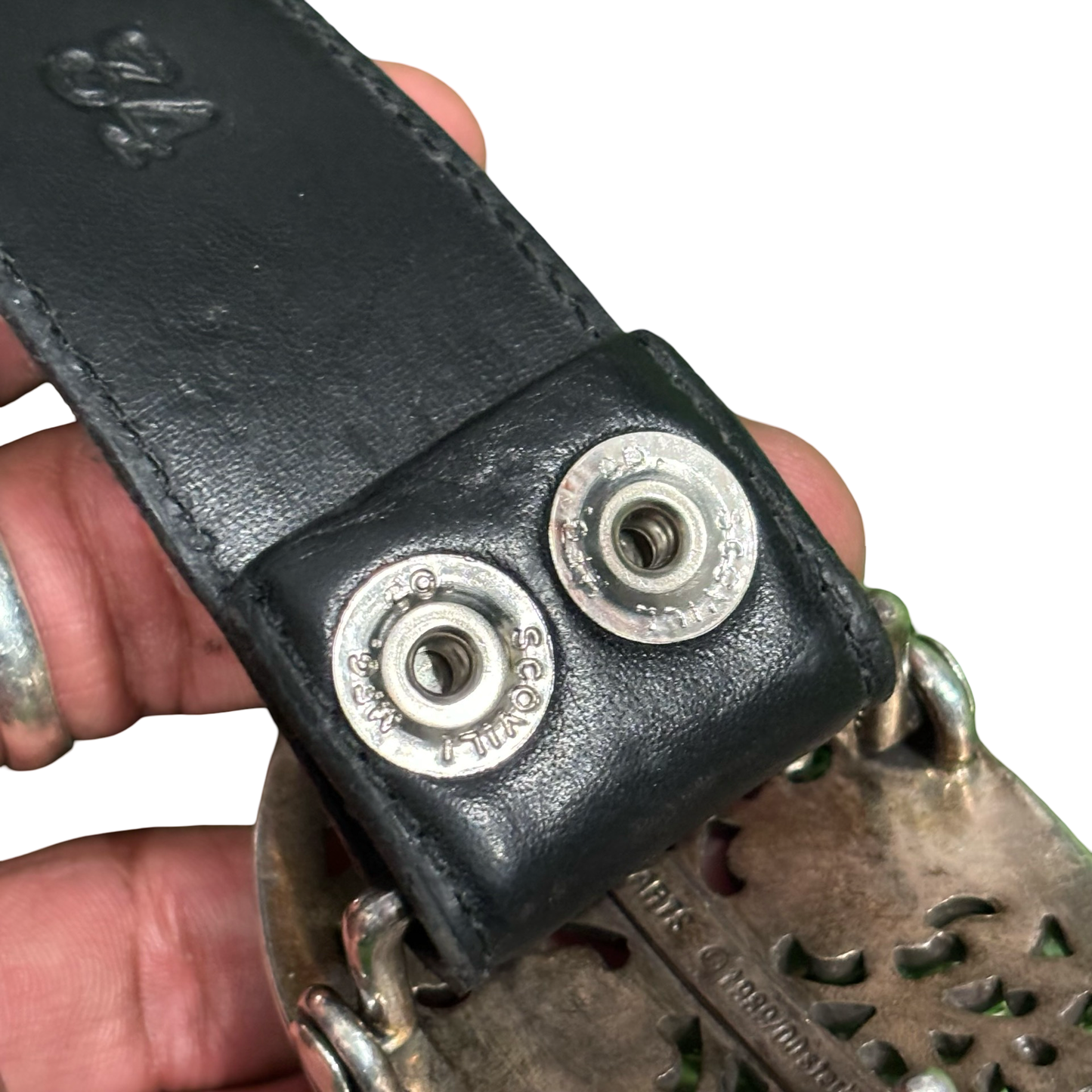 Chrome Hearts Oval Belt
