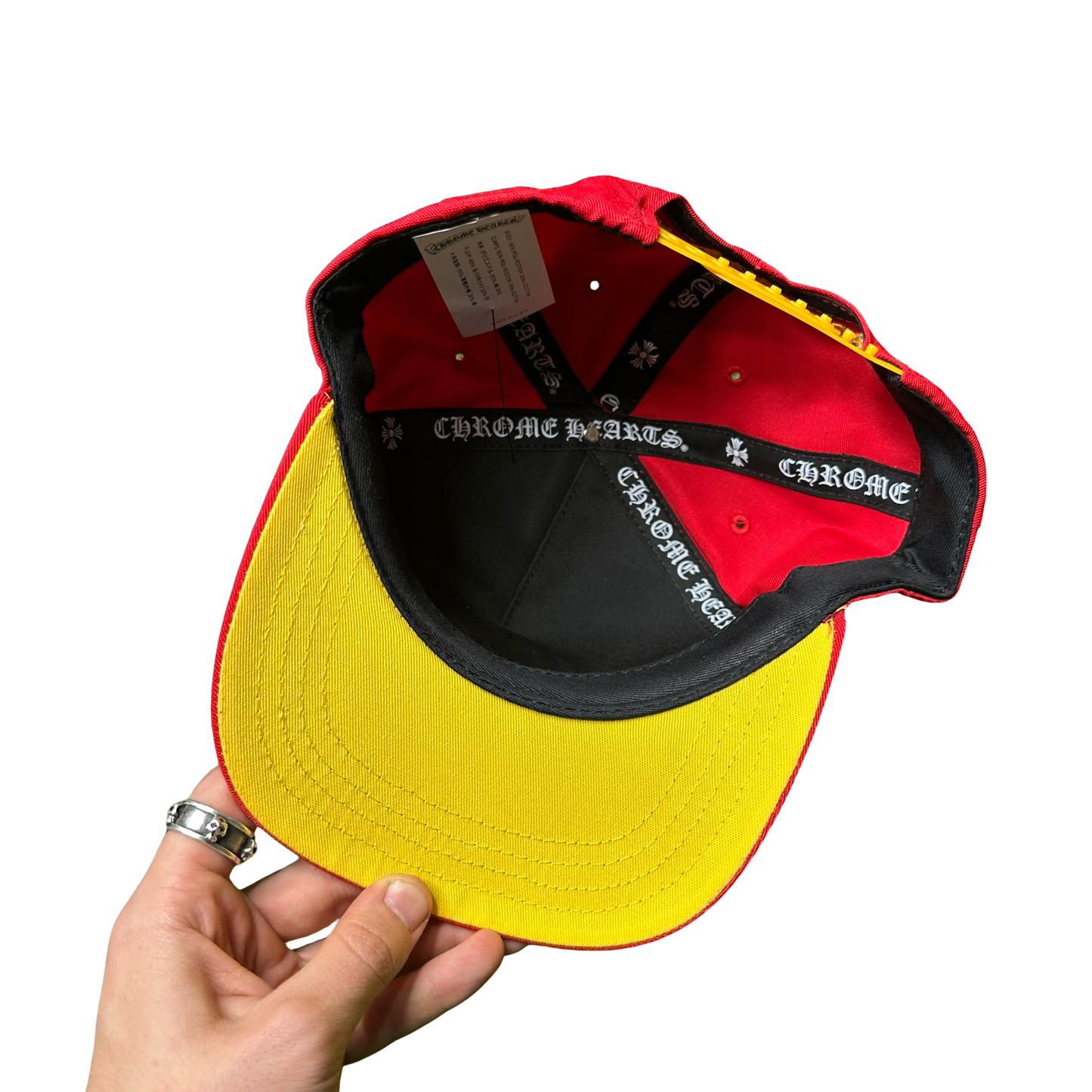 Chrome Hearts Red Trucker Hat
