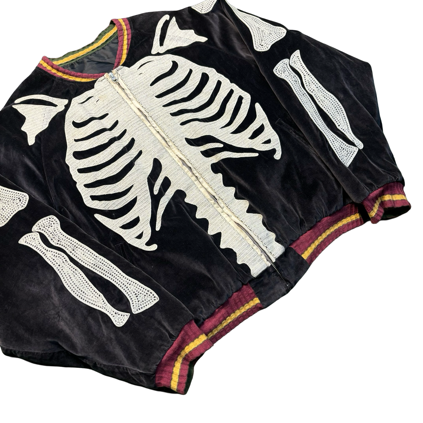 Kapital Skeleton Bomber Jacket