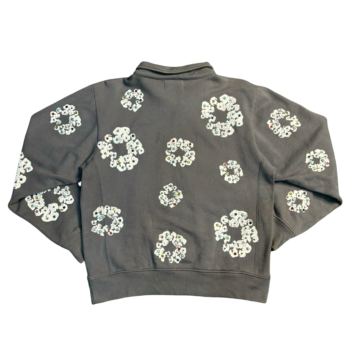 Denim Tears Gemstone Quarter Zip Sweater