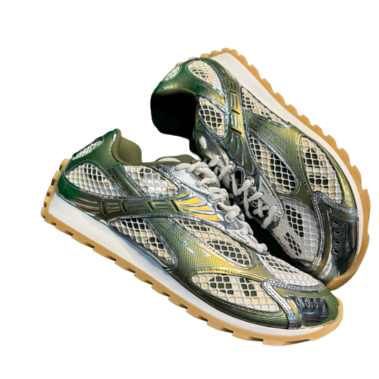 Bottega Venetta Green/Silver Orbit Runners