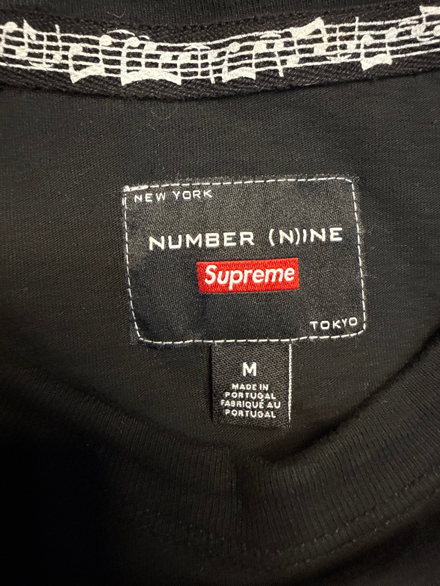 Supreme x Number (N)Ine Mickey Raglan Longsleeve Tee