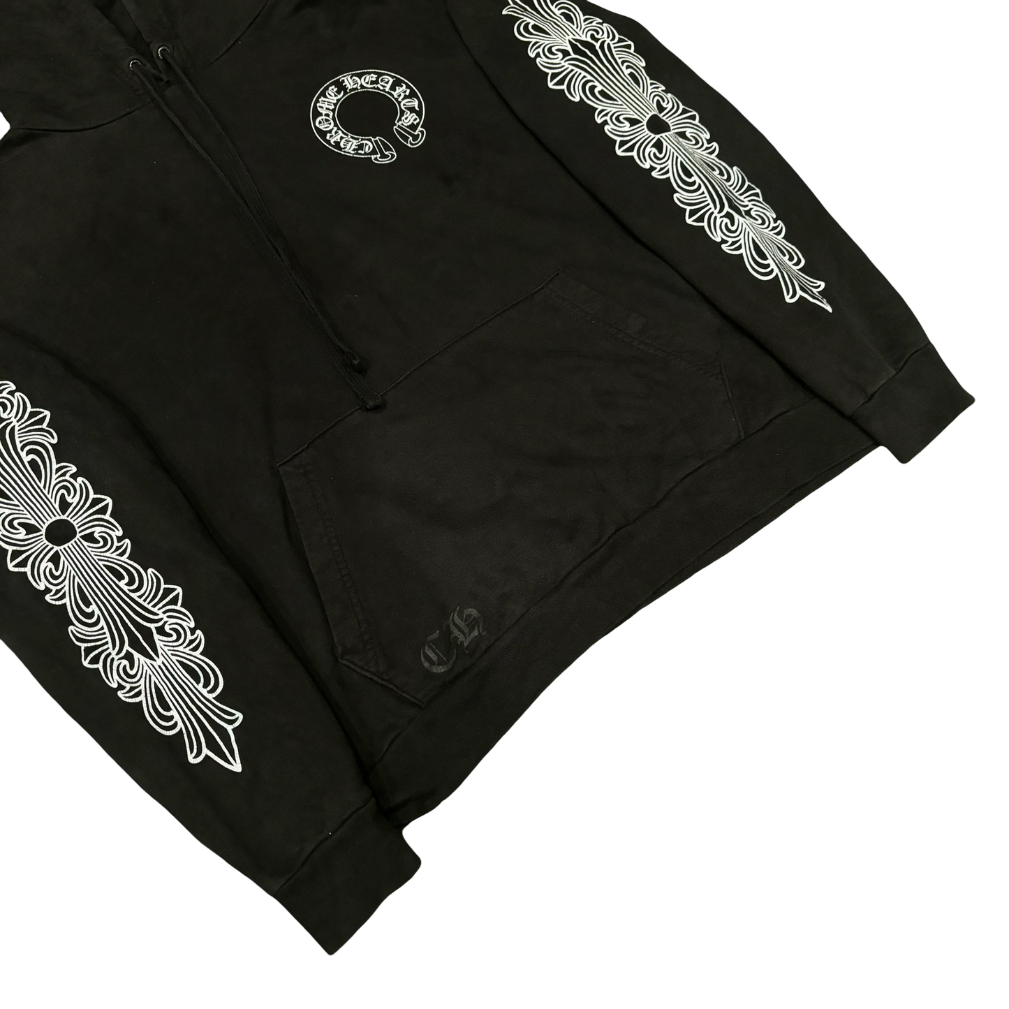 Chrome Hearts Floral Horseshoe Hoodie