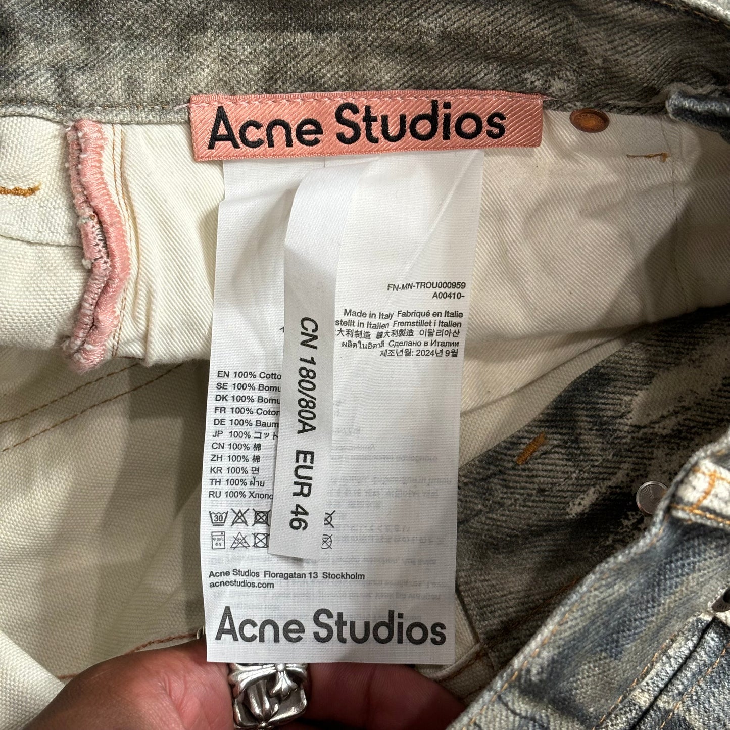 Acne Studios Trompe L’oeil Painter Pants