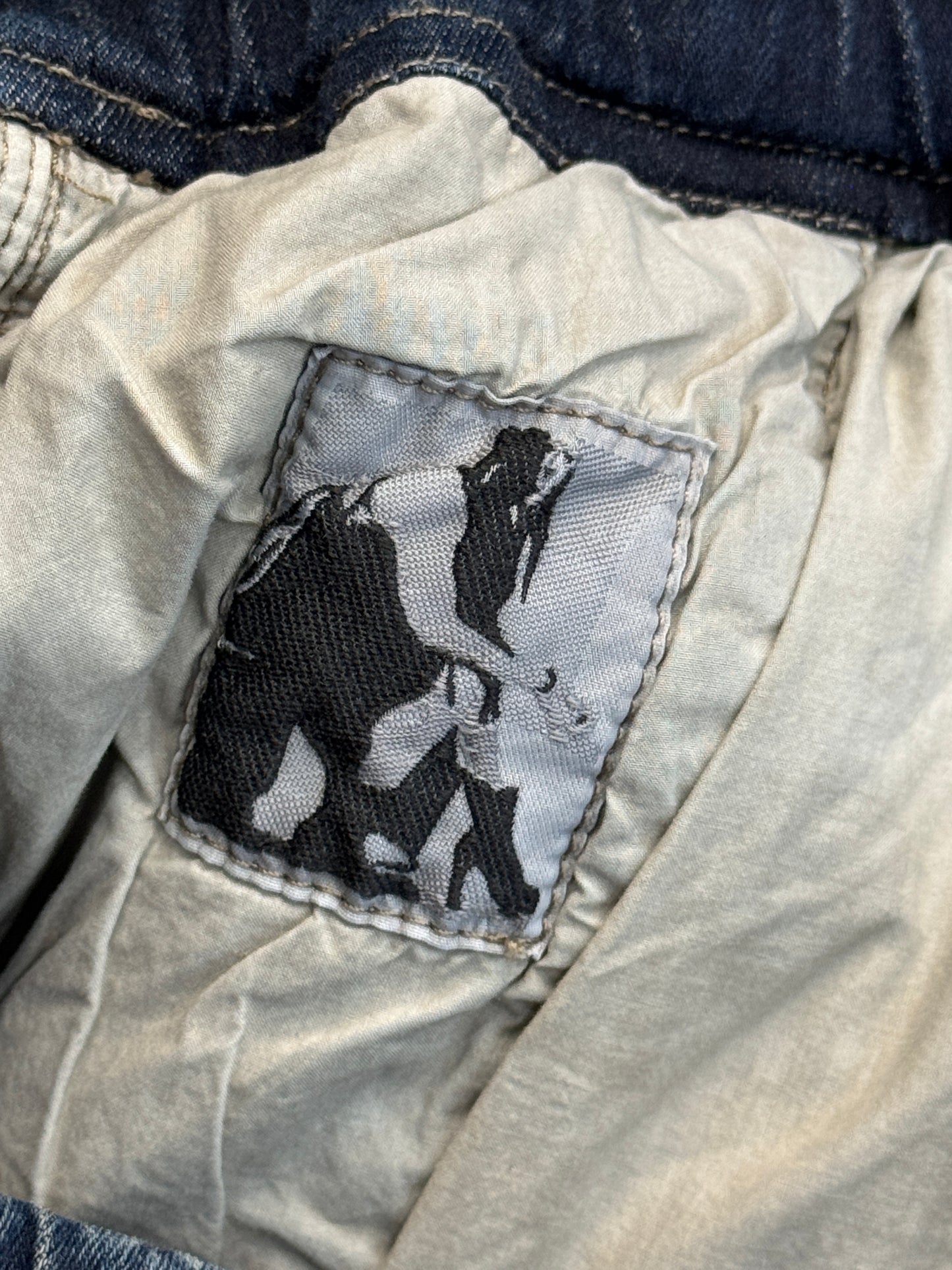 Rick Owens Double Cargo Jumbo Bela Pants