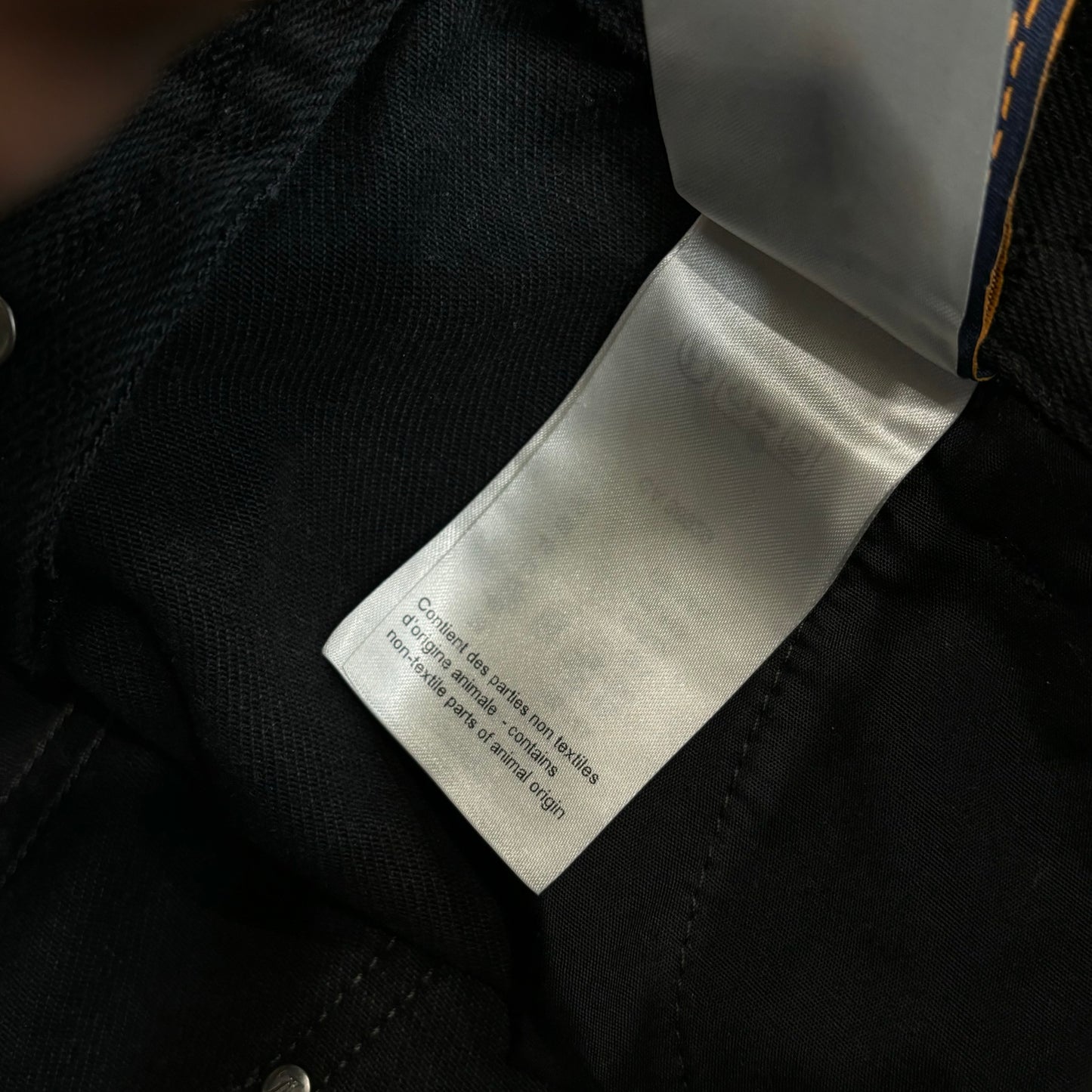 Louis Vuitton Damier Black Wide Leg Denim