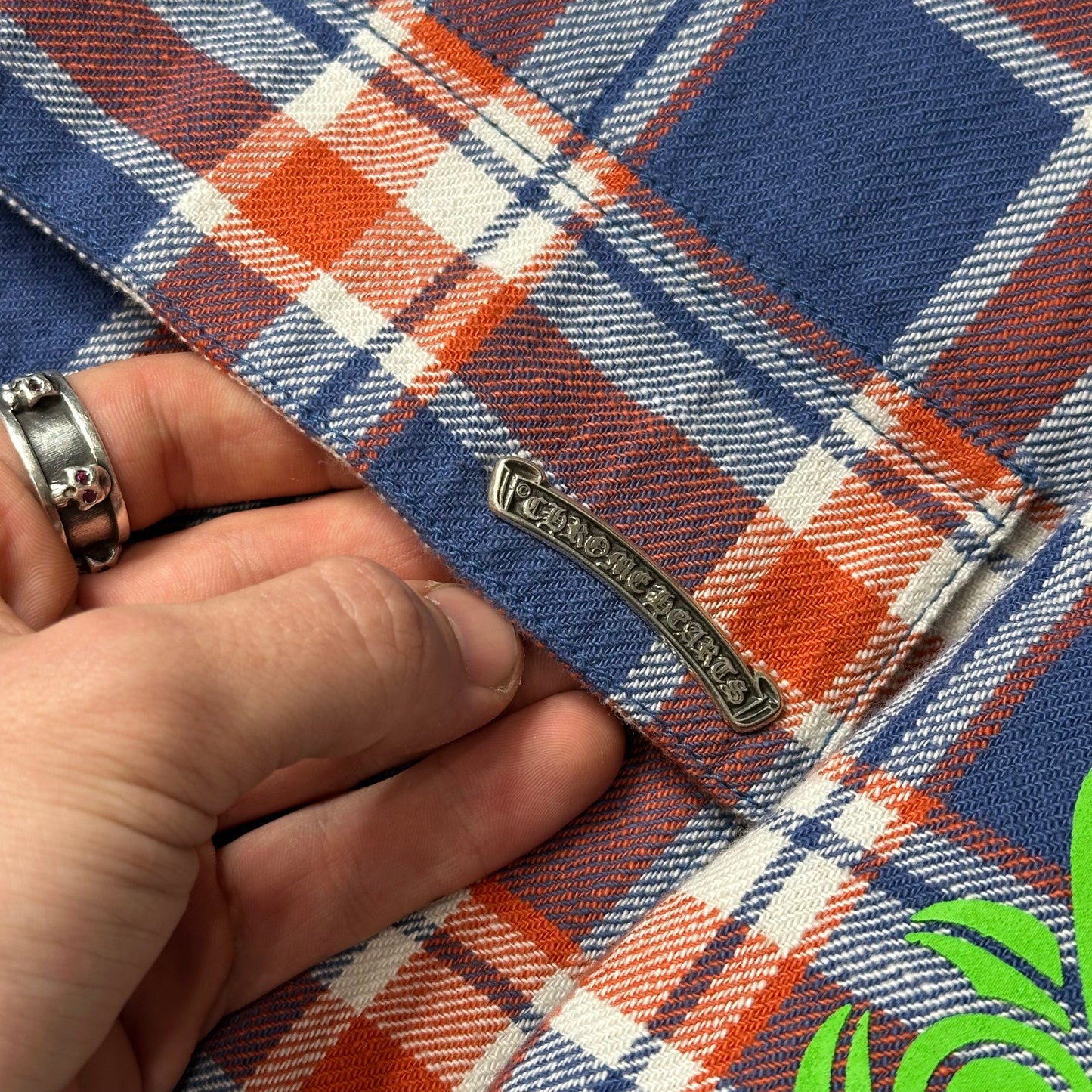 Chrome Hearts Work Dog Padded Flannel