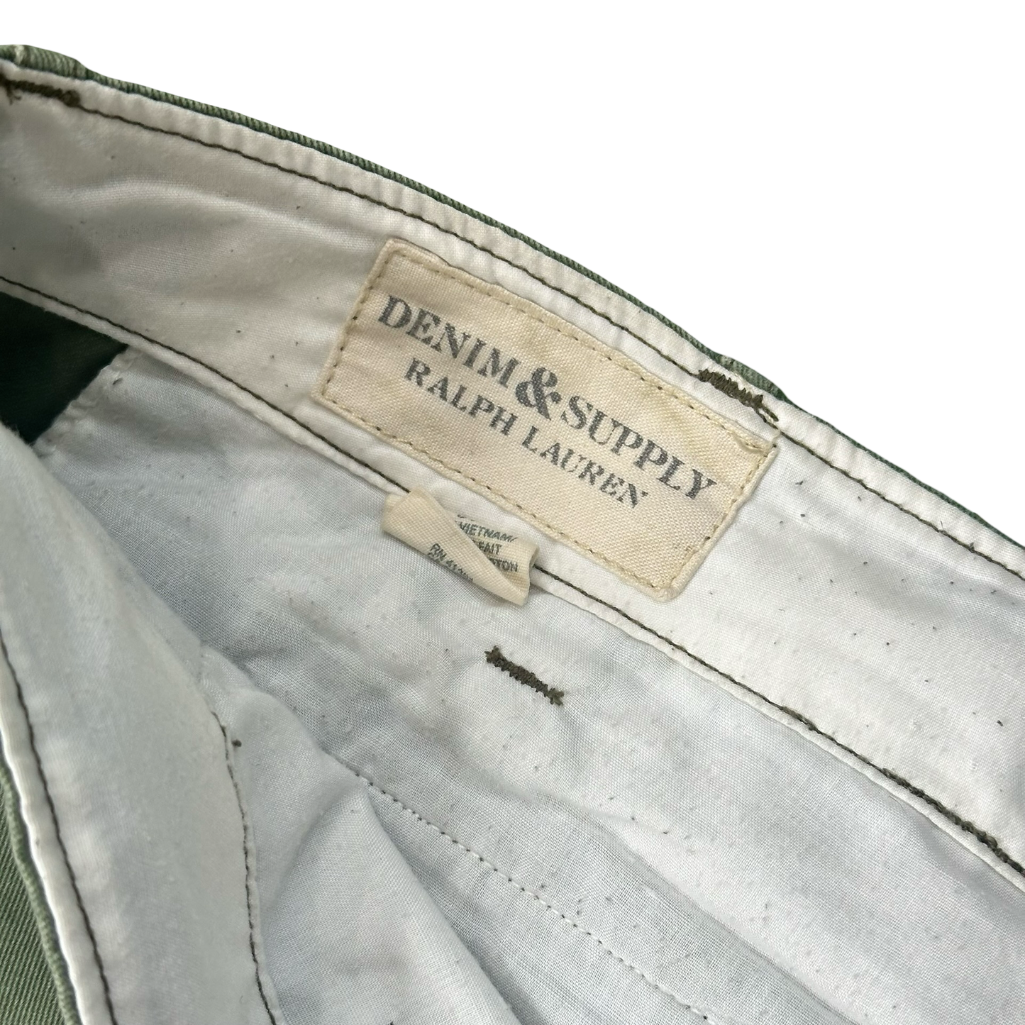 Ralph Lauren Camo Pocket Green Cargo Shorts