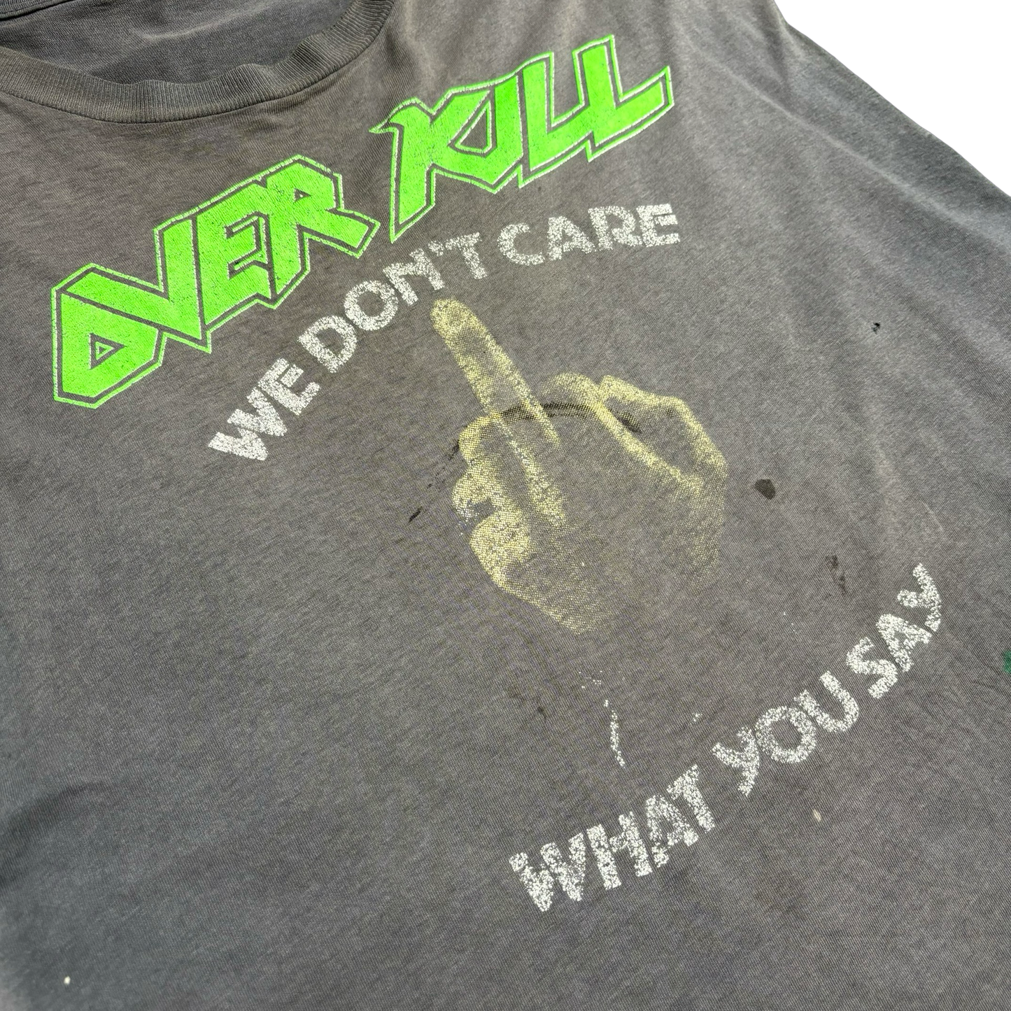 Vintage Overkill Cut Off Shirt