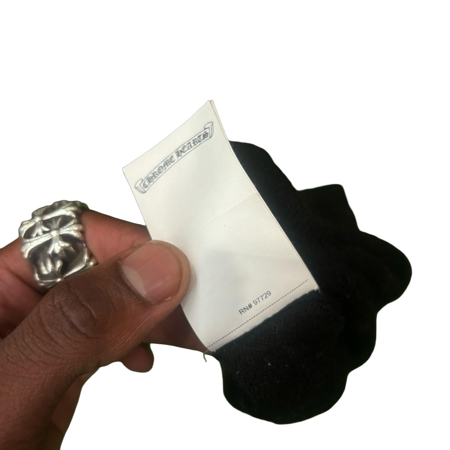 Chrome Hearts Cashmere Triple Cross Mask