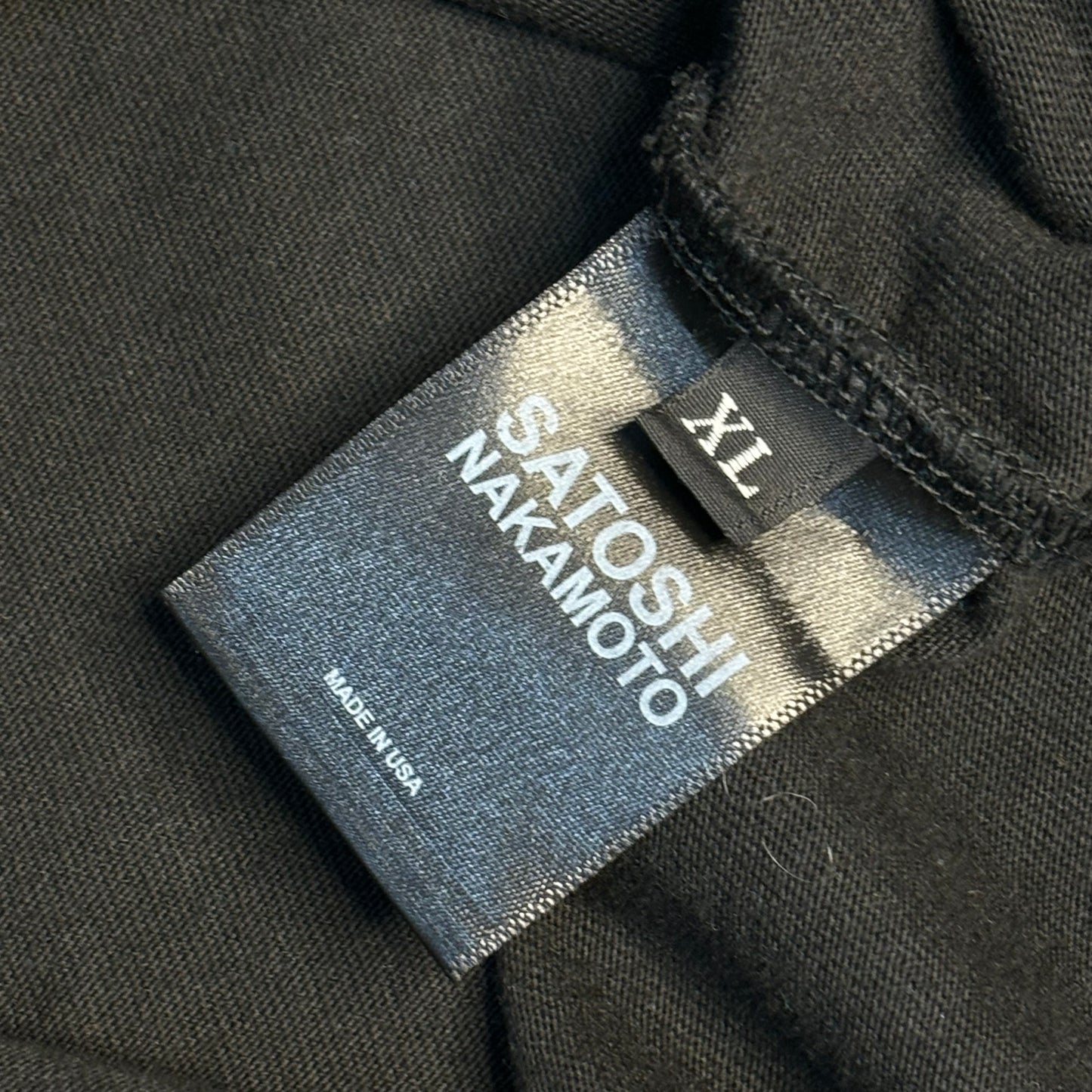 Satoshi Nakamoto Studded Logo Shirt