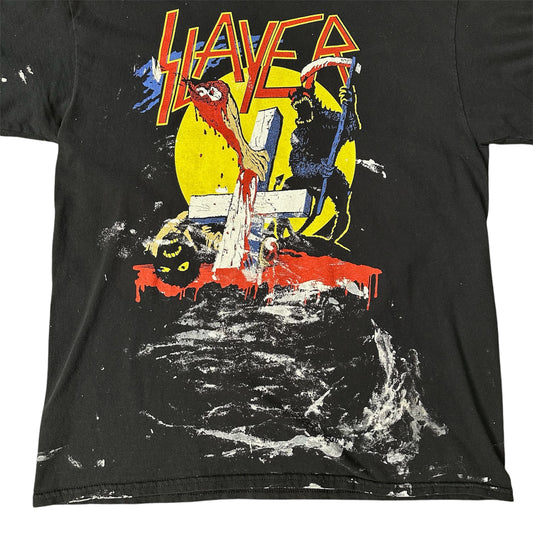 Vintage Paint Splattered Slayer T-shirt