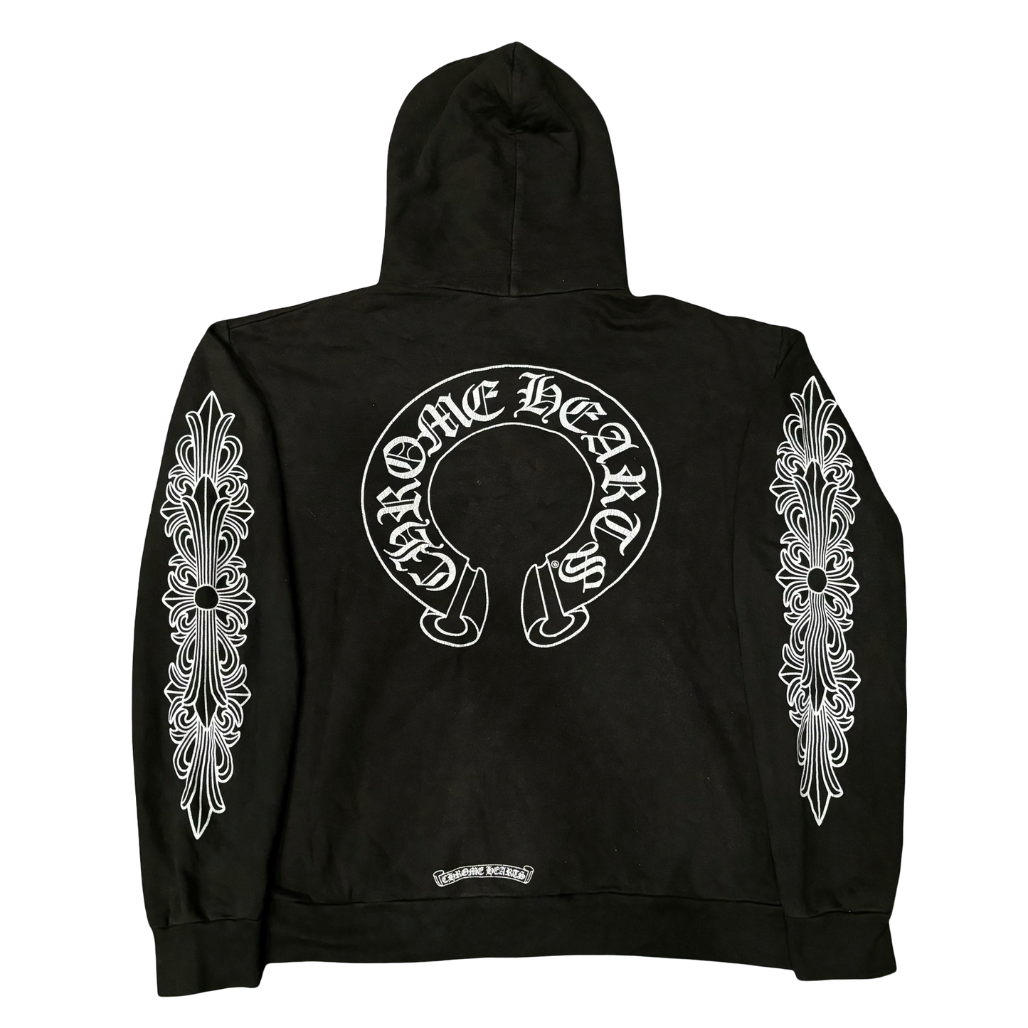 Chrome Hearts Floral Horseshoe Hoodie