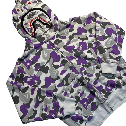 Bape Camo Full Zip Hoodie