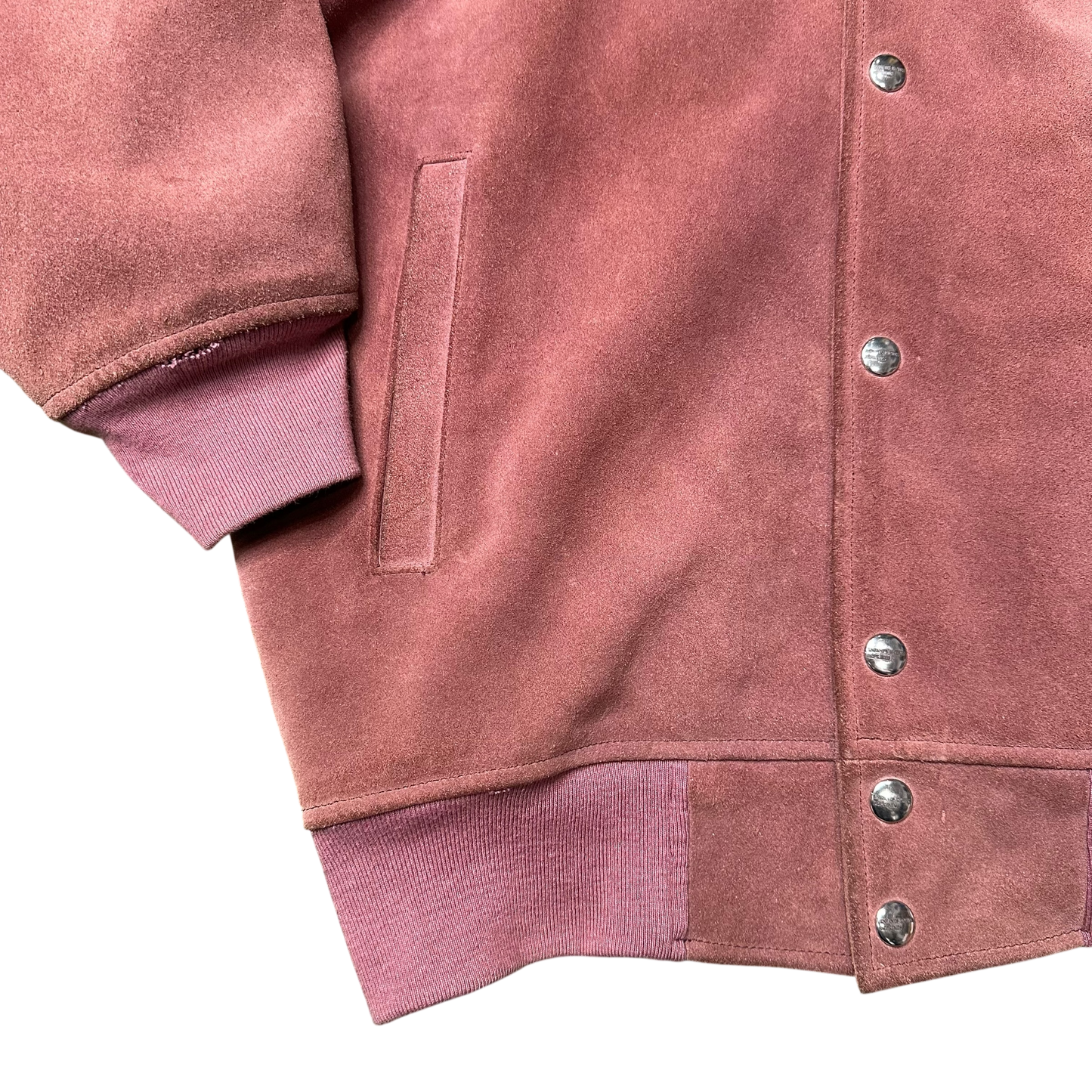 Enfants Riches Deprimes Suede Embroidered Bomber Jacket