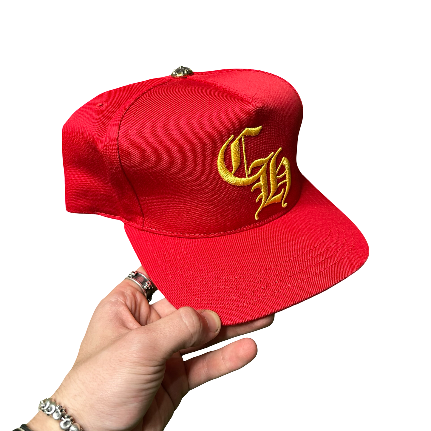 Chrome Hearts Red Trucker Hat