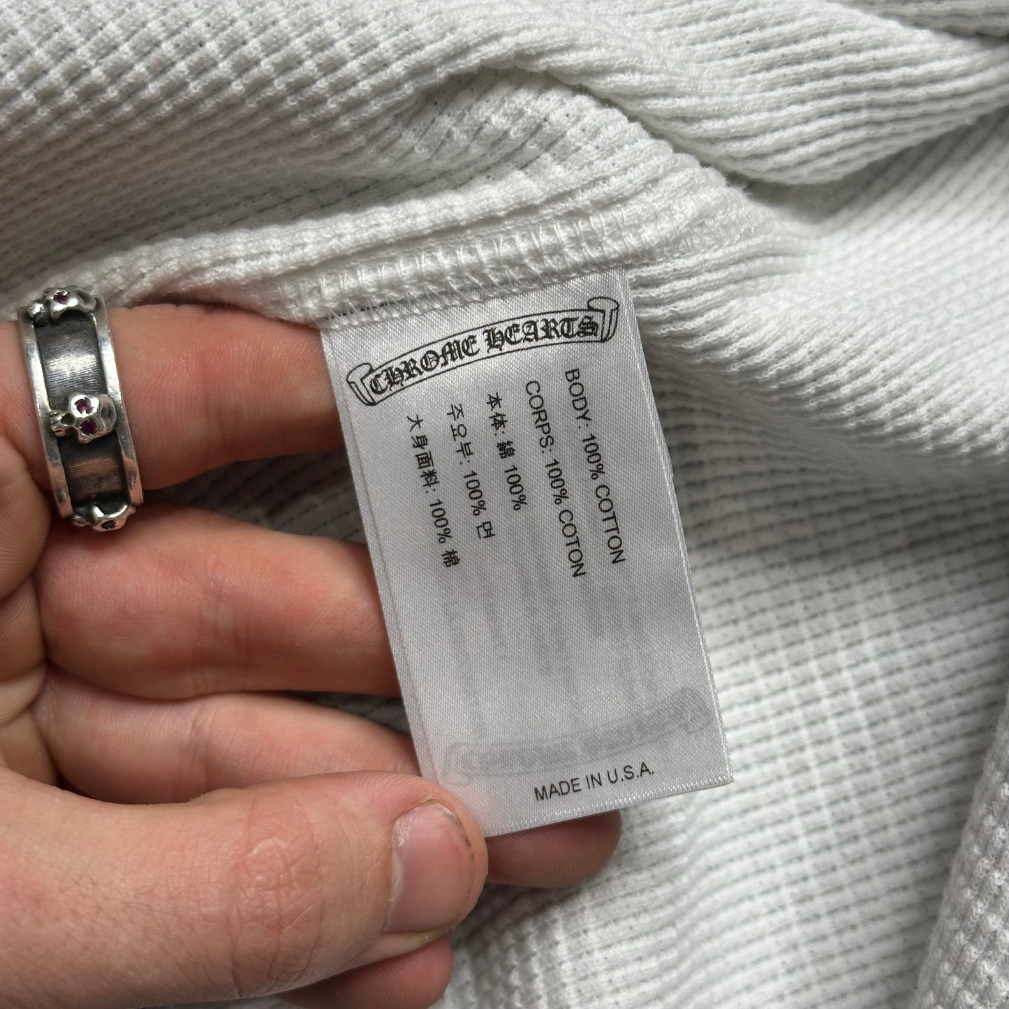 Chrome Hearts Sex Records Sample Hoodie