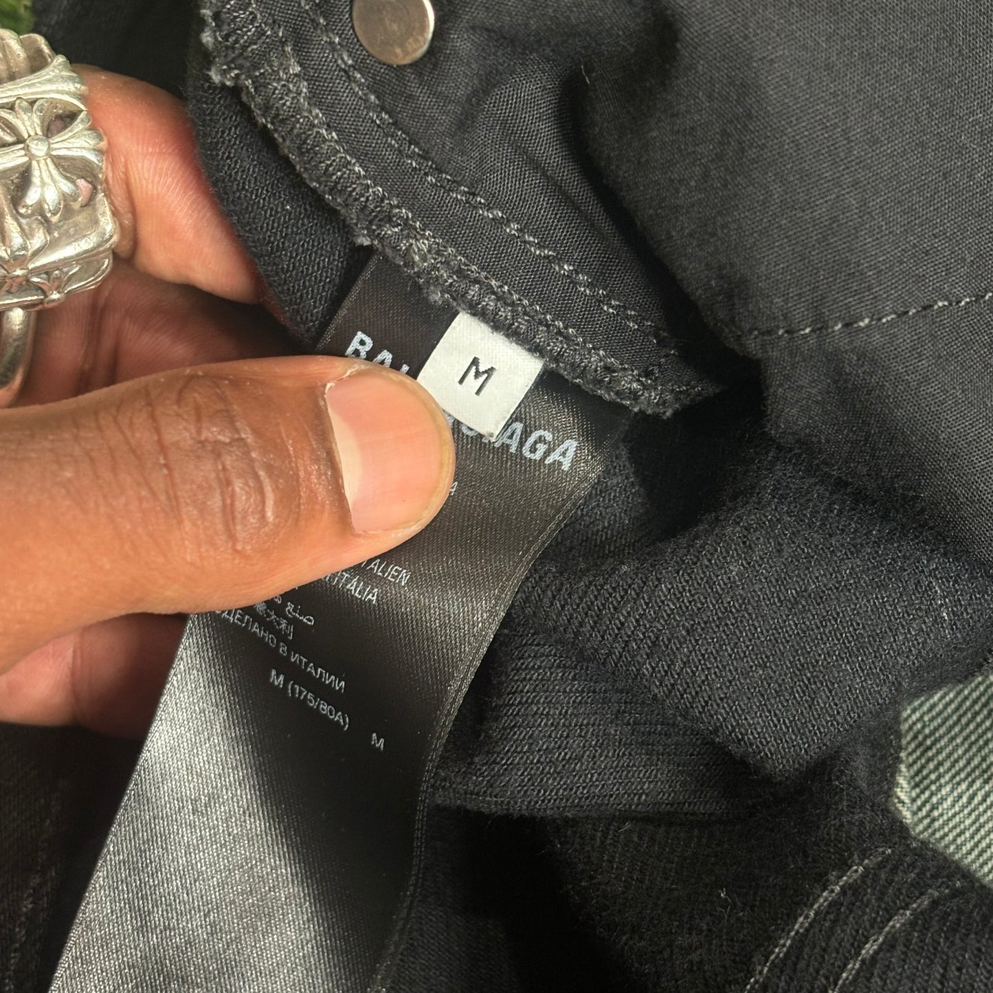 Balenciaga “Cut-Up” Hybrid Denim Jeans
