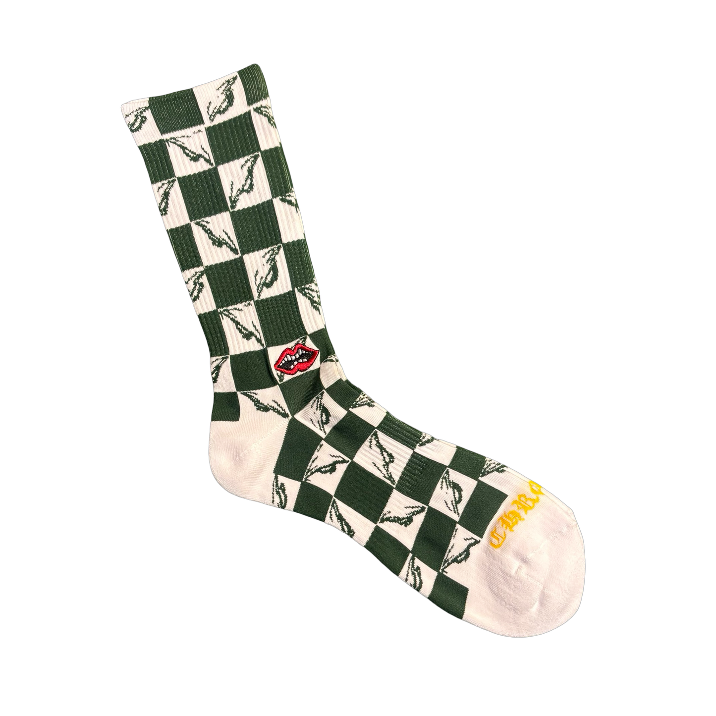 Chrome Hearts Green Matty Boy Socks