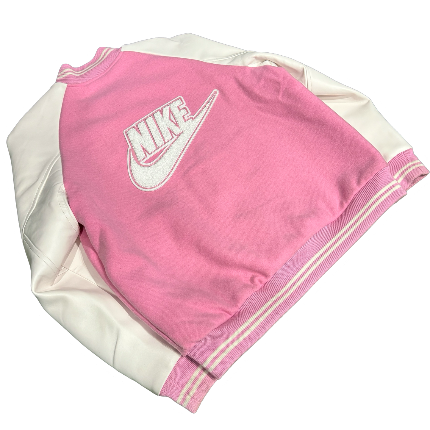 Nike X Nigo Pink Varsity Jacket