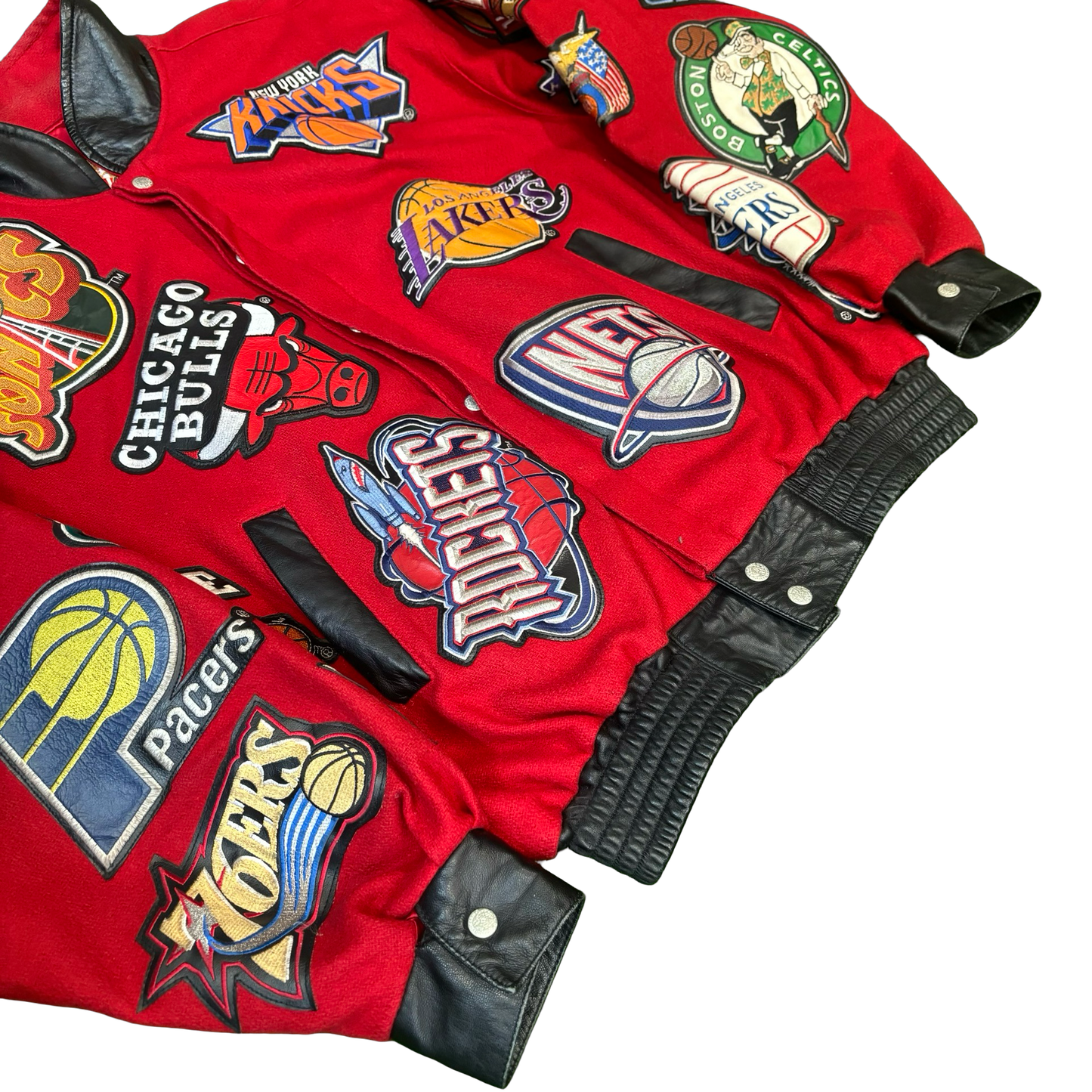 Vintage Jeff Hamilton NBA Patch Jacket