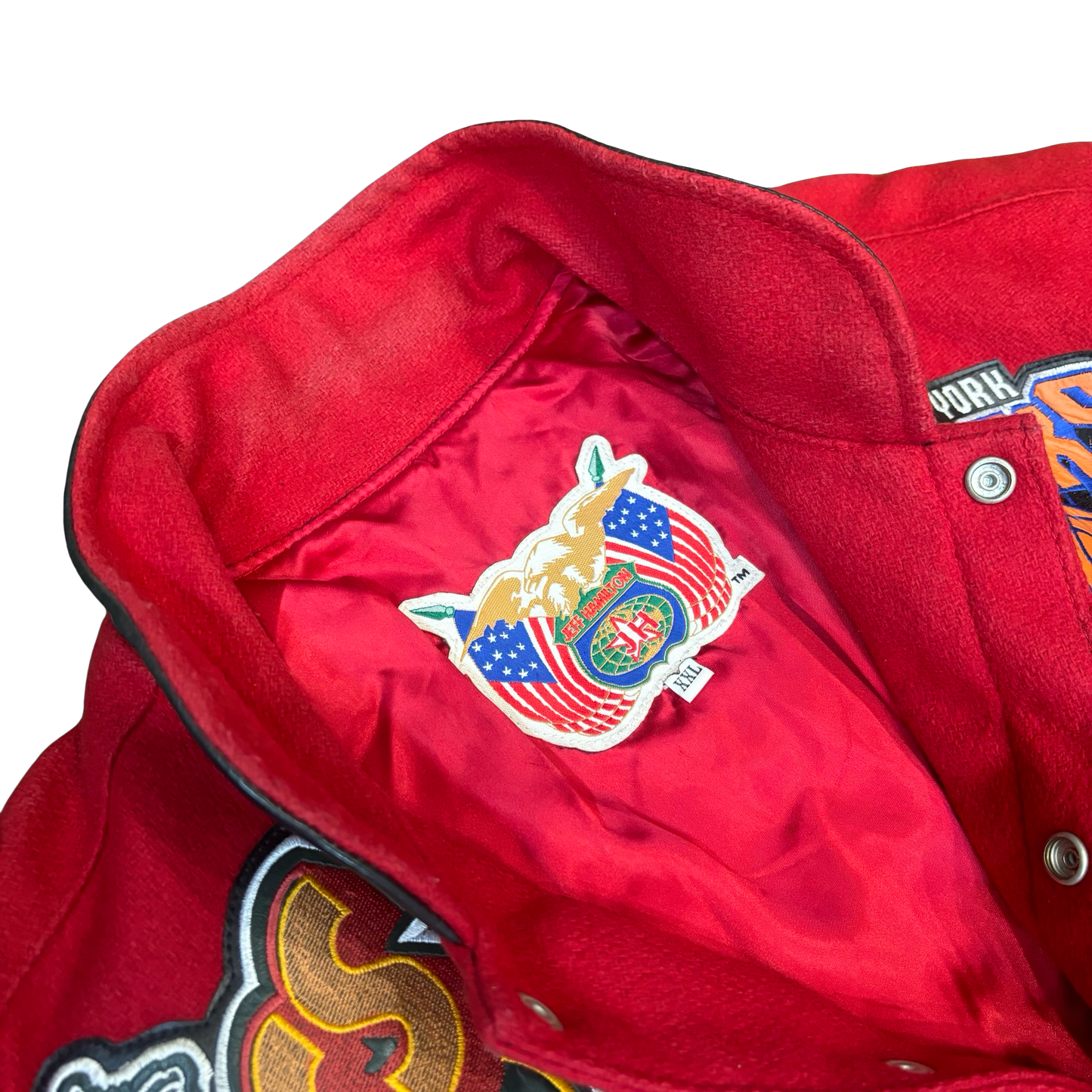 Vintage Jeff Hamilton NBA Patch Jacket