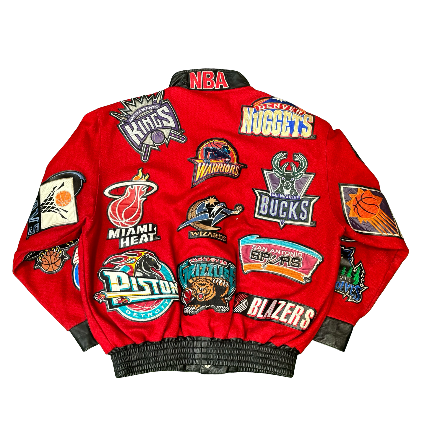 Vintage Jeff Hamilton NBA Patch Jacket