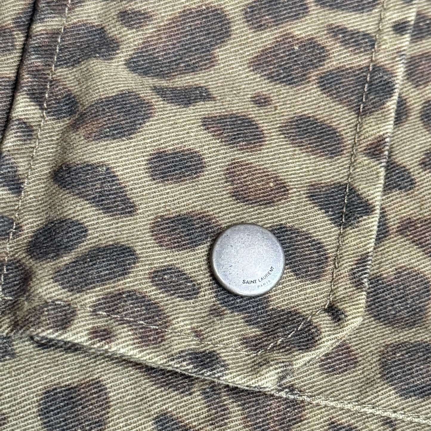 Saint Laurent Camo Field Jacket