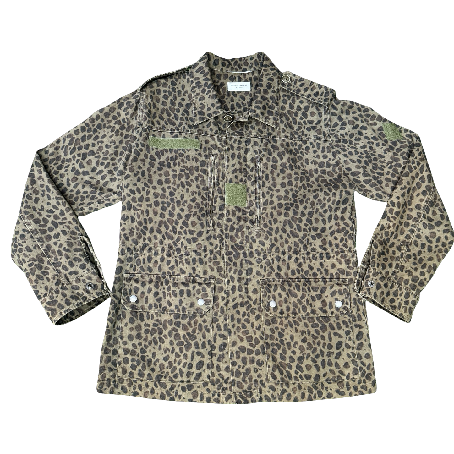 Saint Laurent Camo Field Jacket