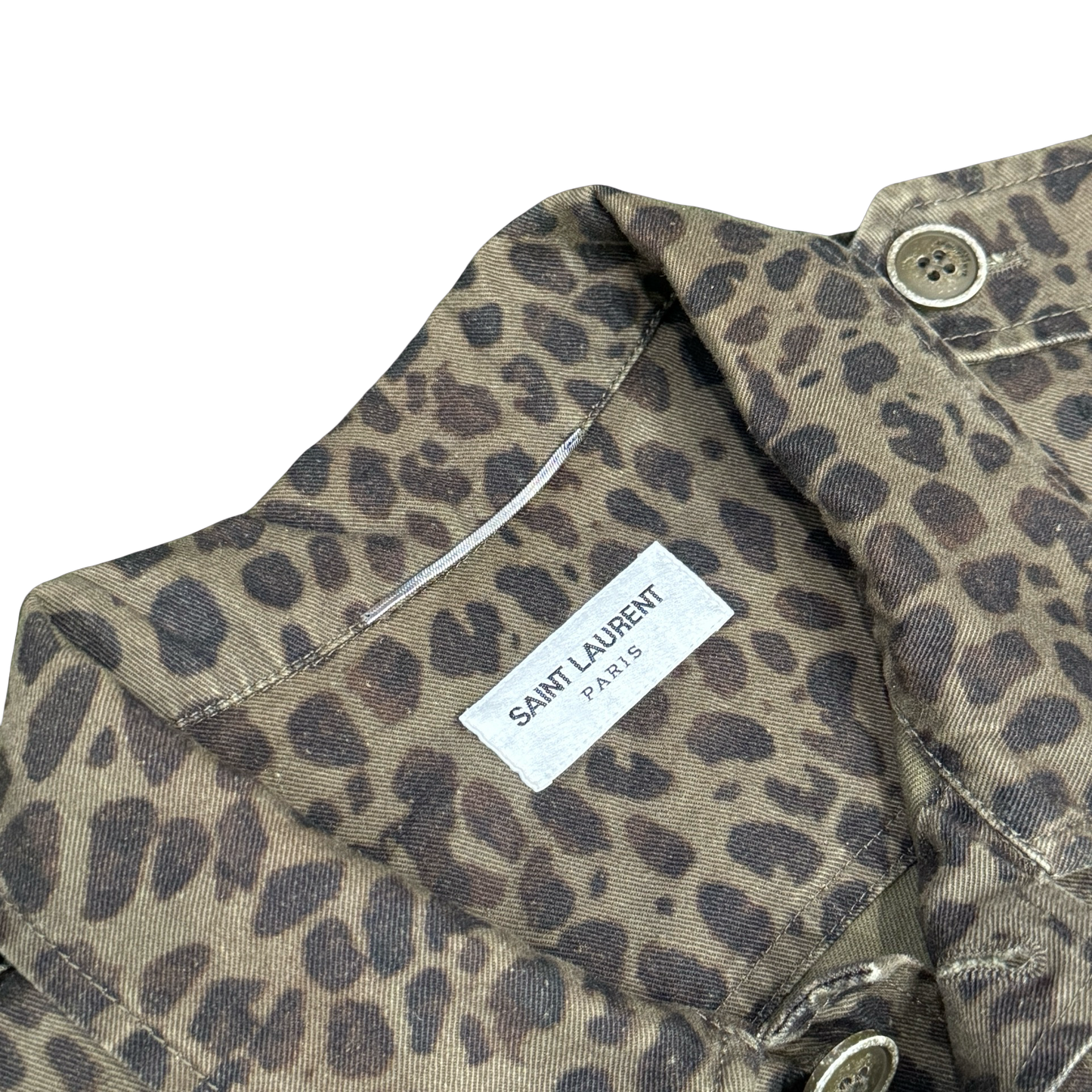 Saint Laurent Camo Field Jacket