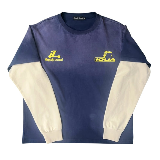 Illegally Owned Layered Long Sleeve Shirt