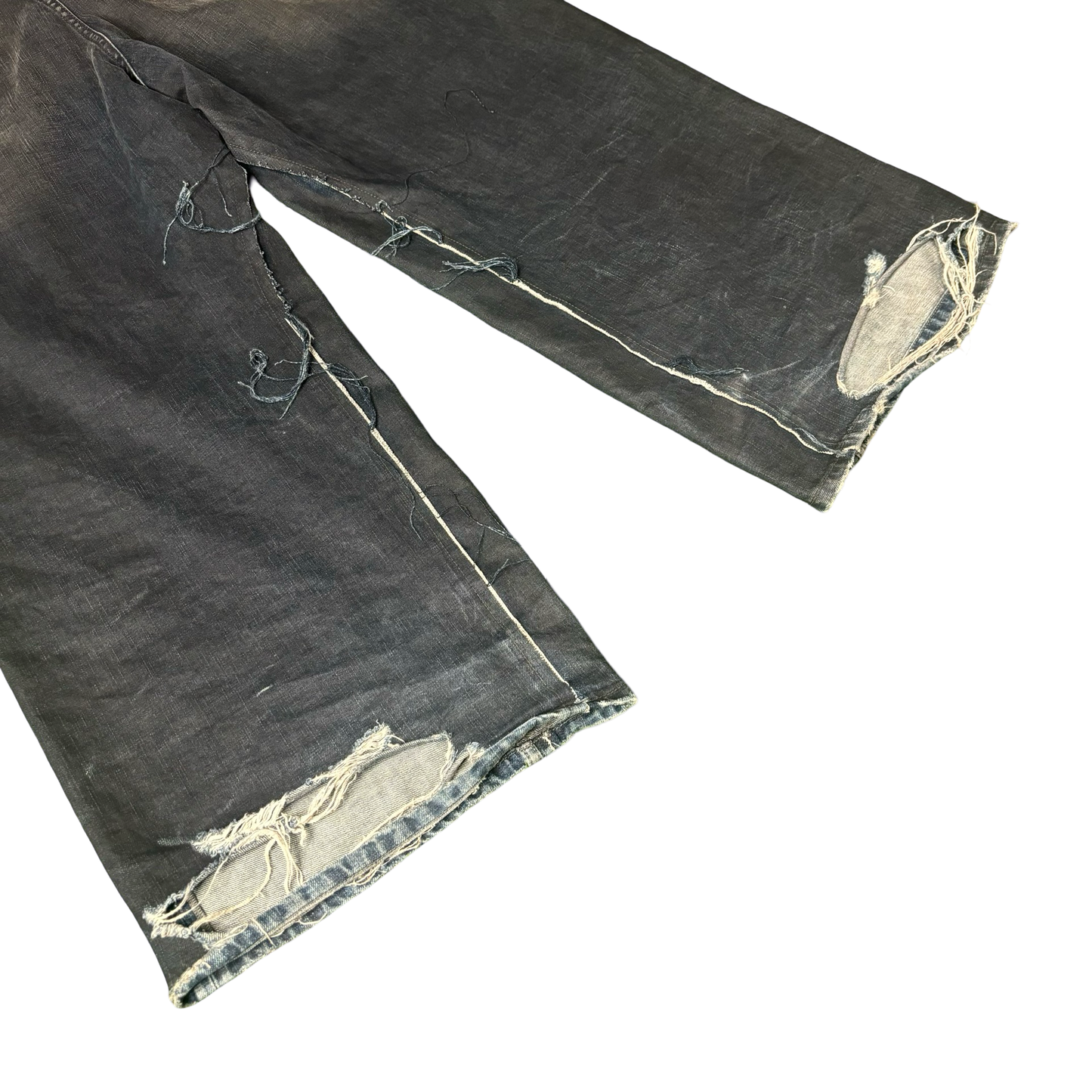 Balenciaga “Cut-Up” Hybrid Denim Jeans