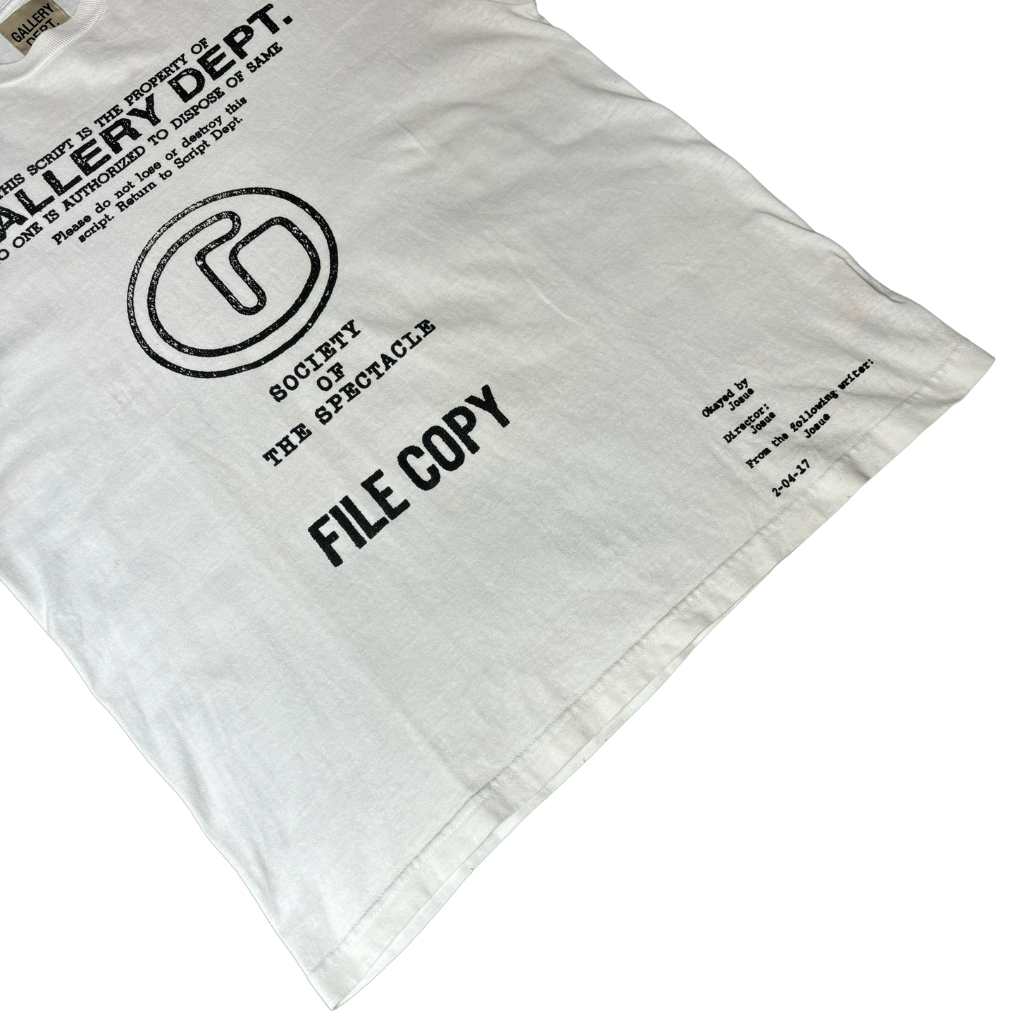 Gallery Dept. Typewriter Shirt