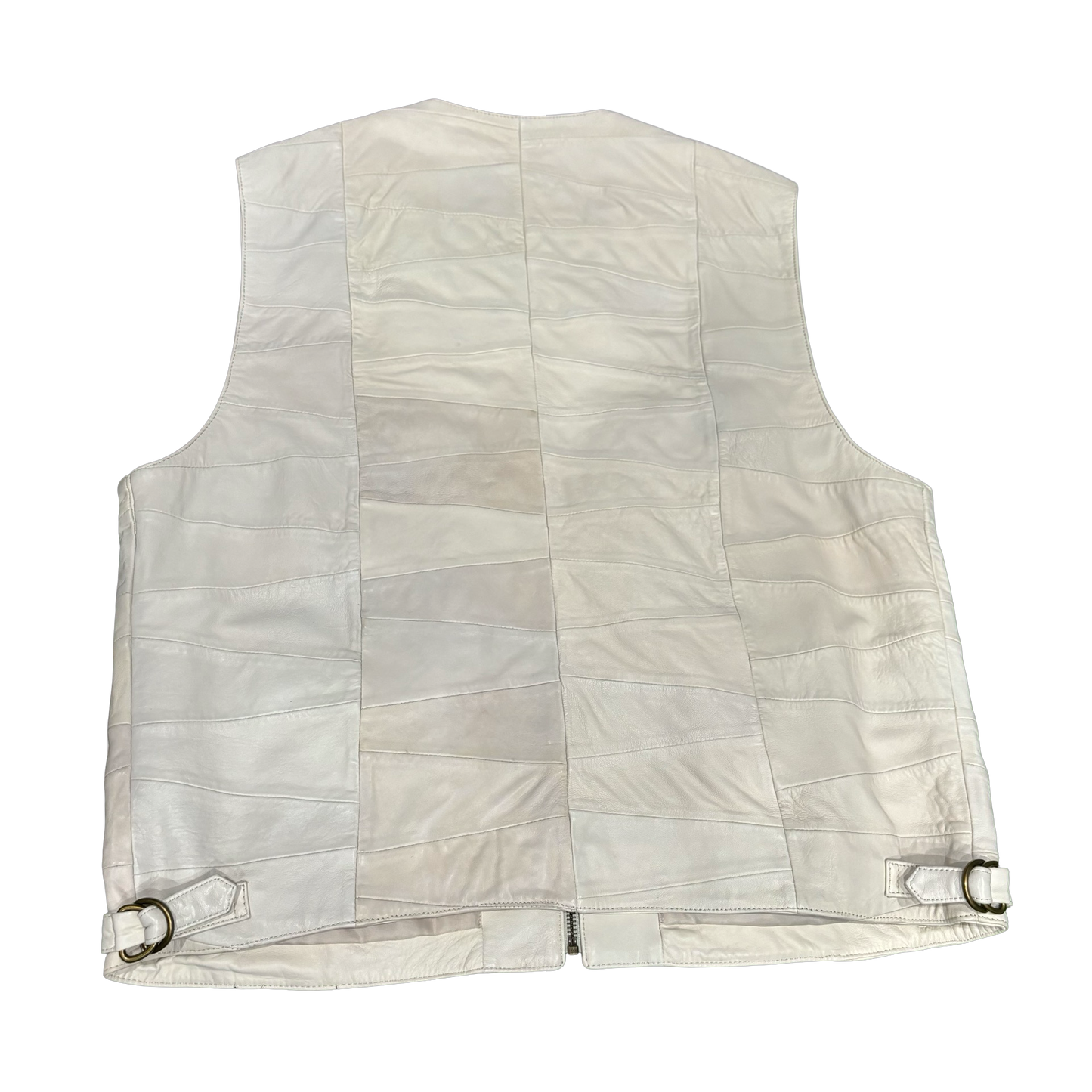 Supreme Patchwork Leather Cargo Vest