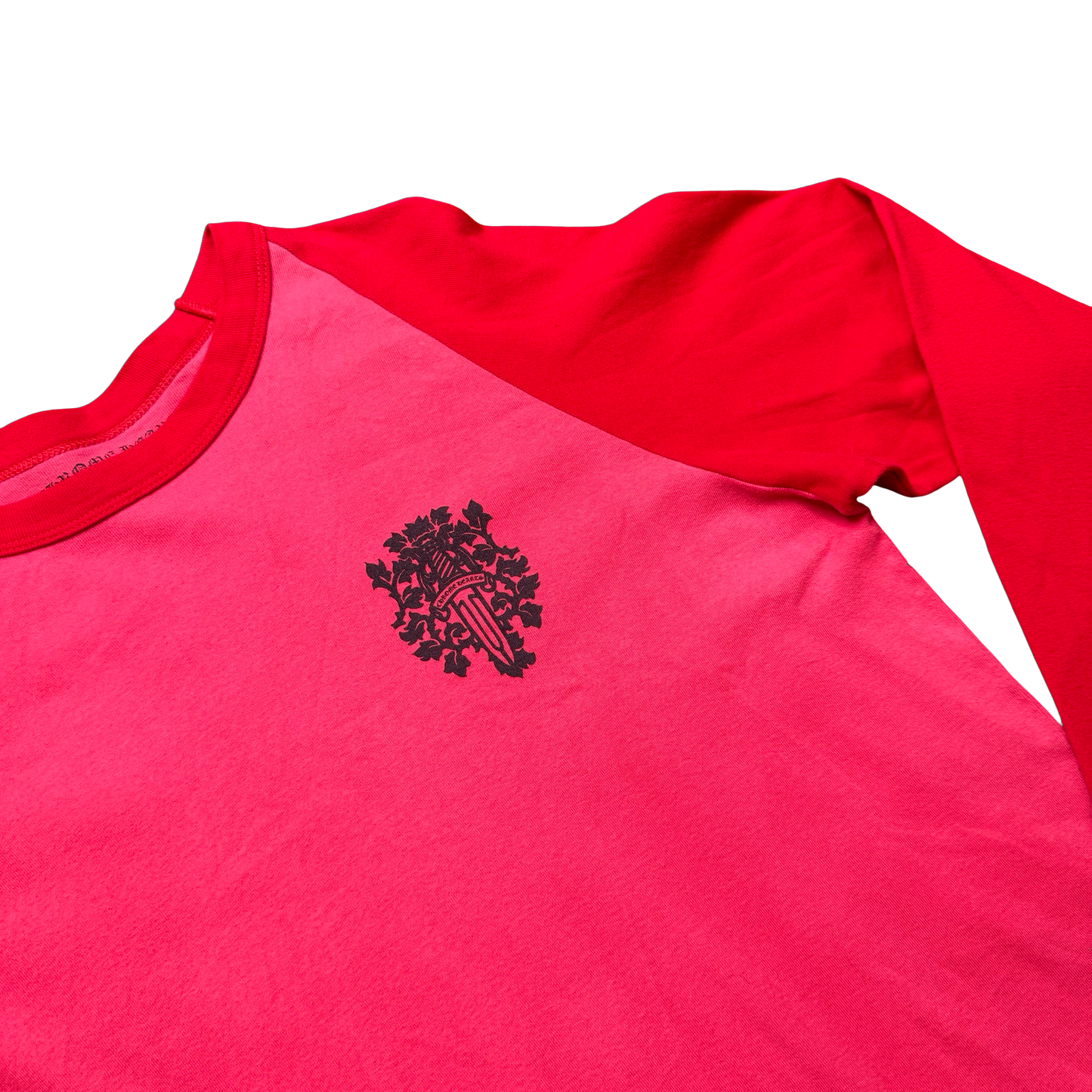 Chrome Hearts Red Baseball Shirt