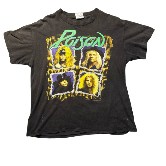 1990s Poison “Flesh and Blood” World Tour Tee