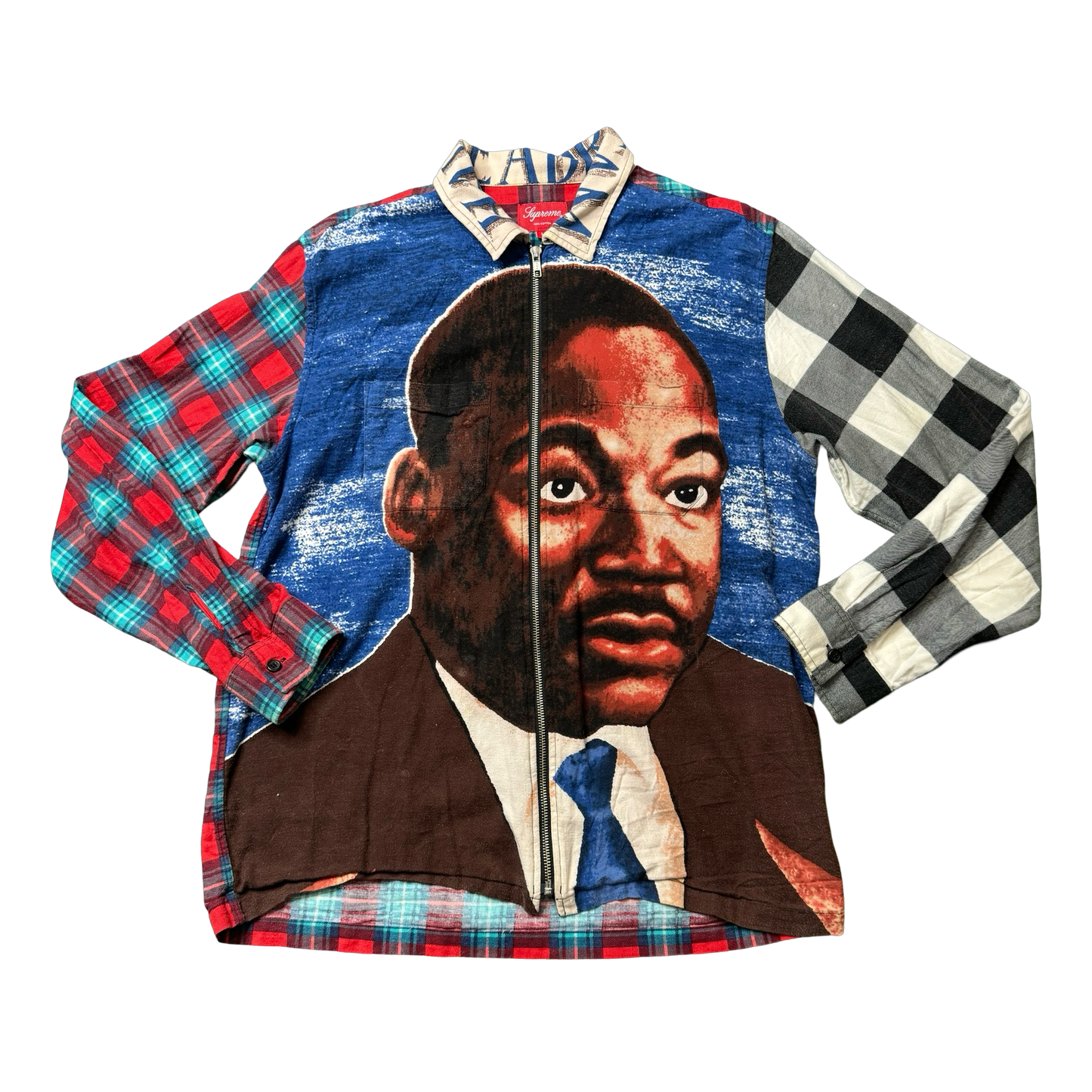 Supreme MLK Zip Up Flannel