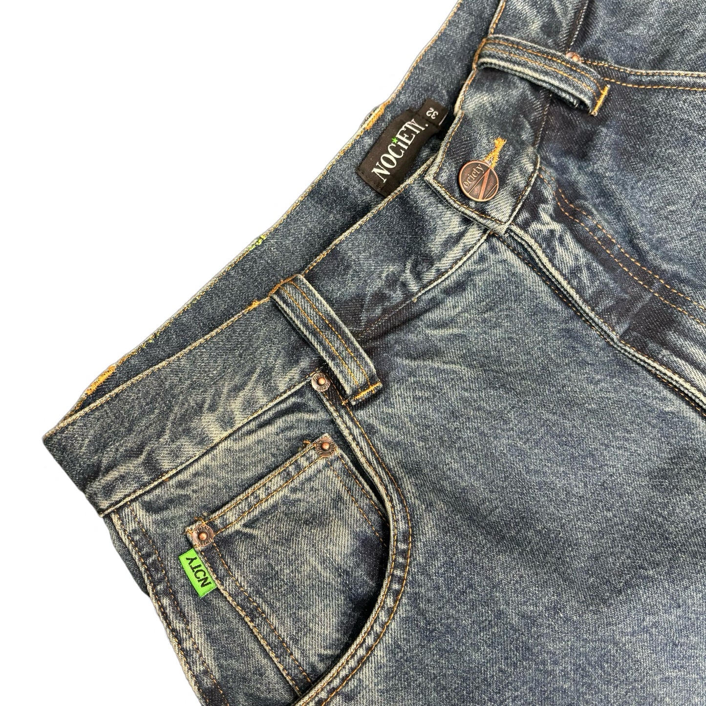 Nociety Denim Shorts