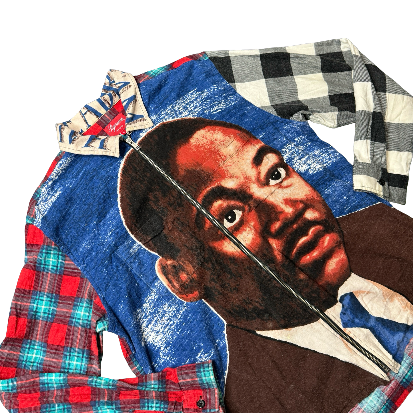 Supreme MLK Zip Up Flannel