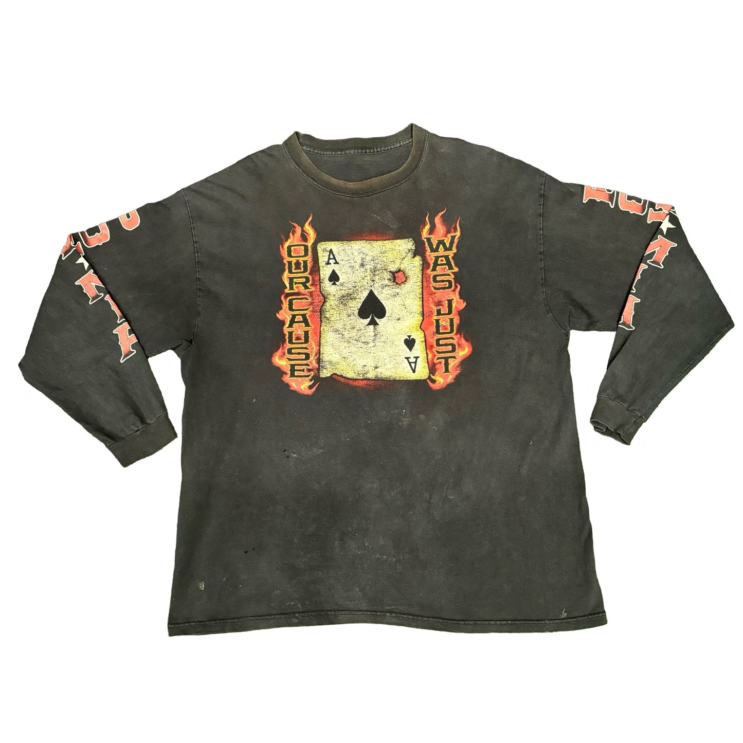 Thrashed "Our Cause Was Just" Aces Long sleeve