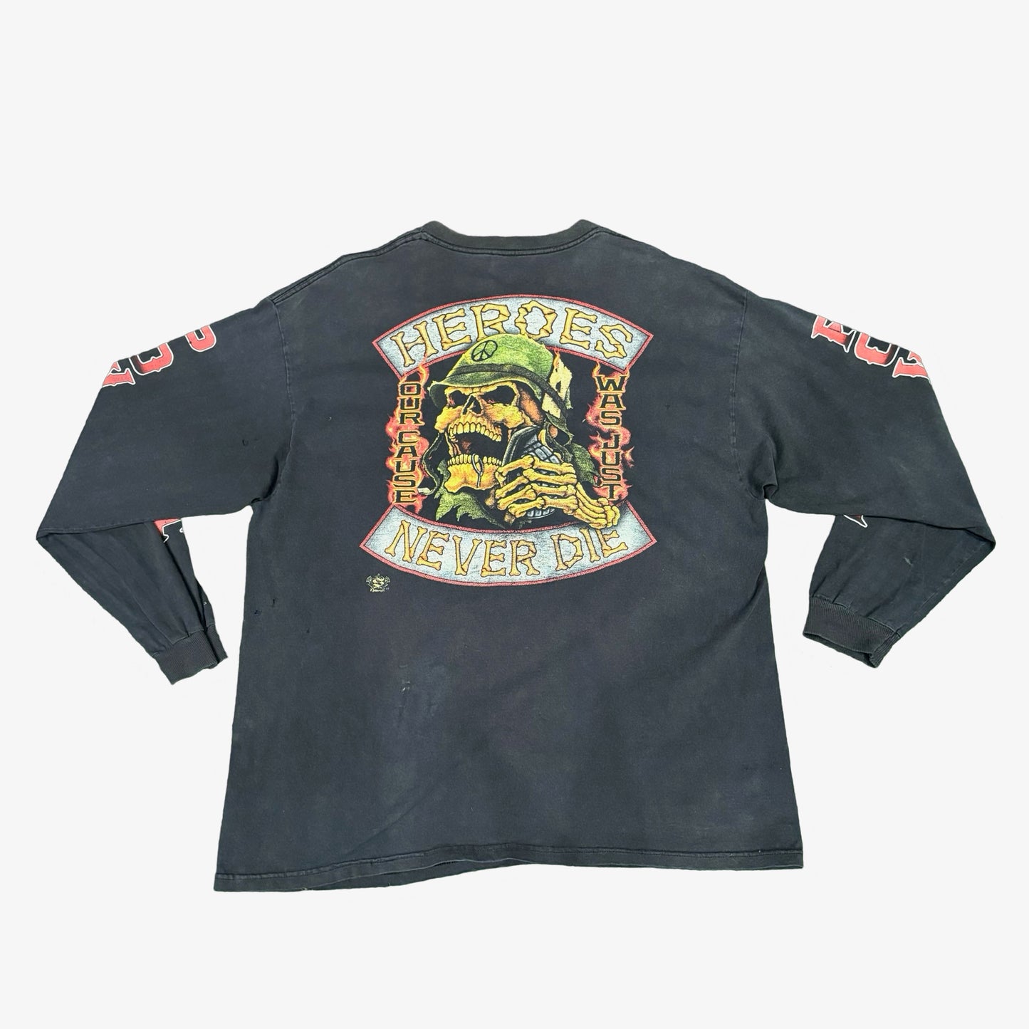 Thrashed "Our Cause Was Just" Aces Long sleeve