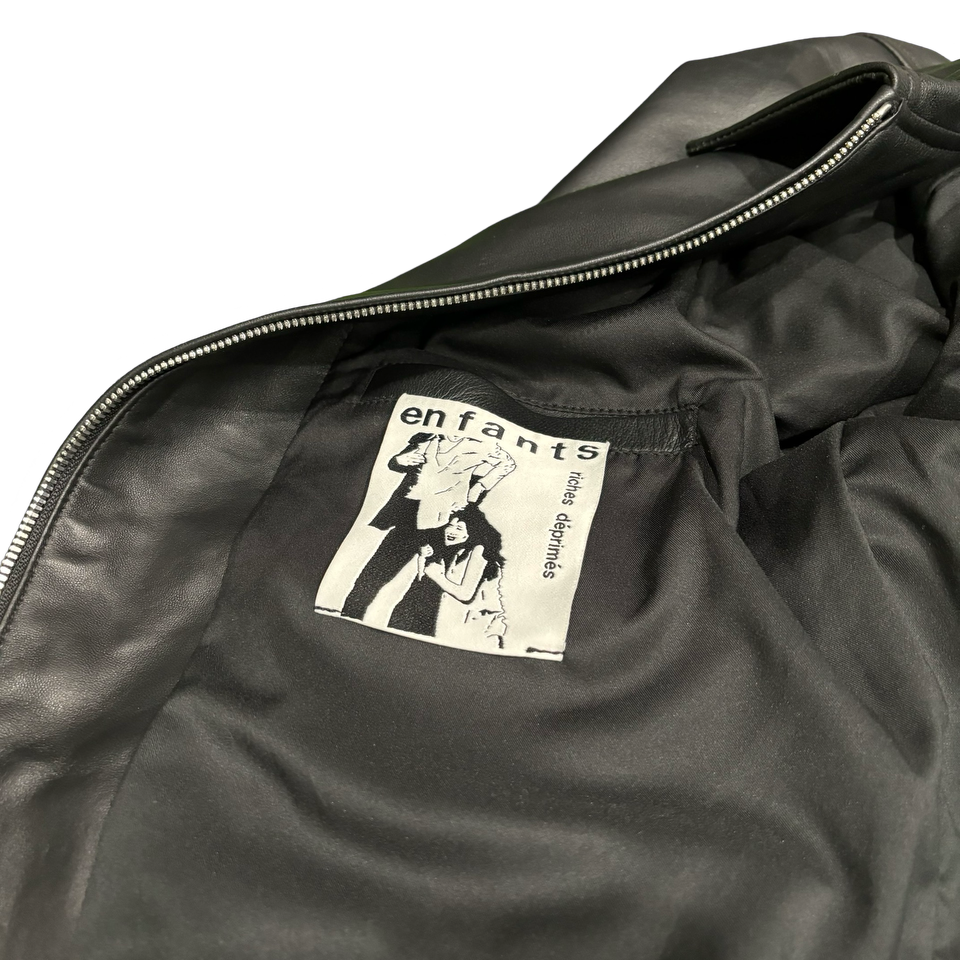 Enfants Riches Déprimés Lambskin Leather Field Jacket