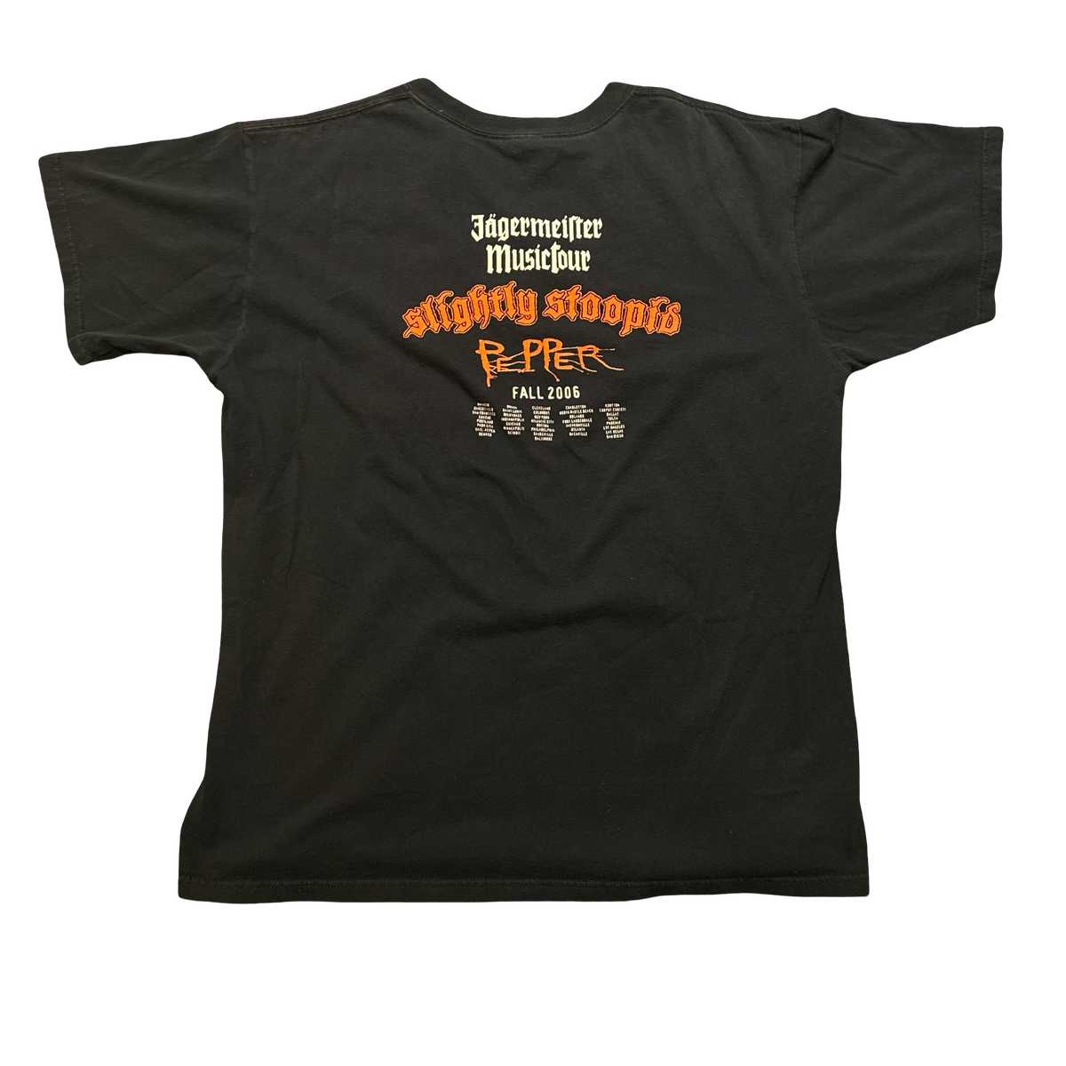 Vintage Jägermeister Music Tour t-shirt