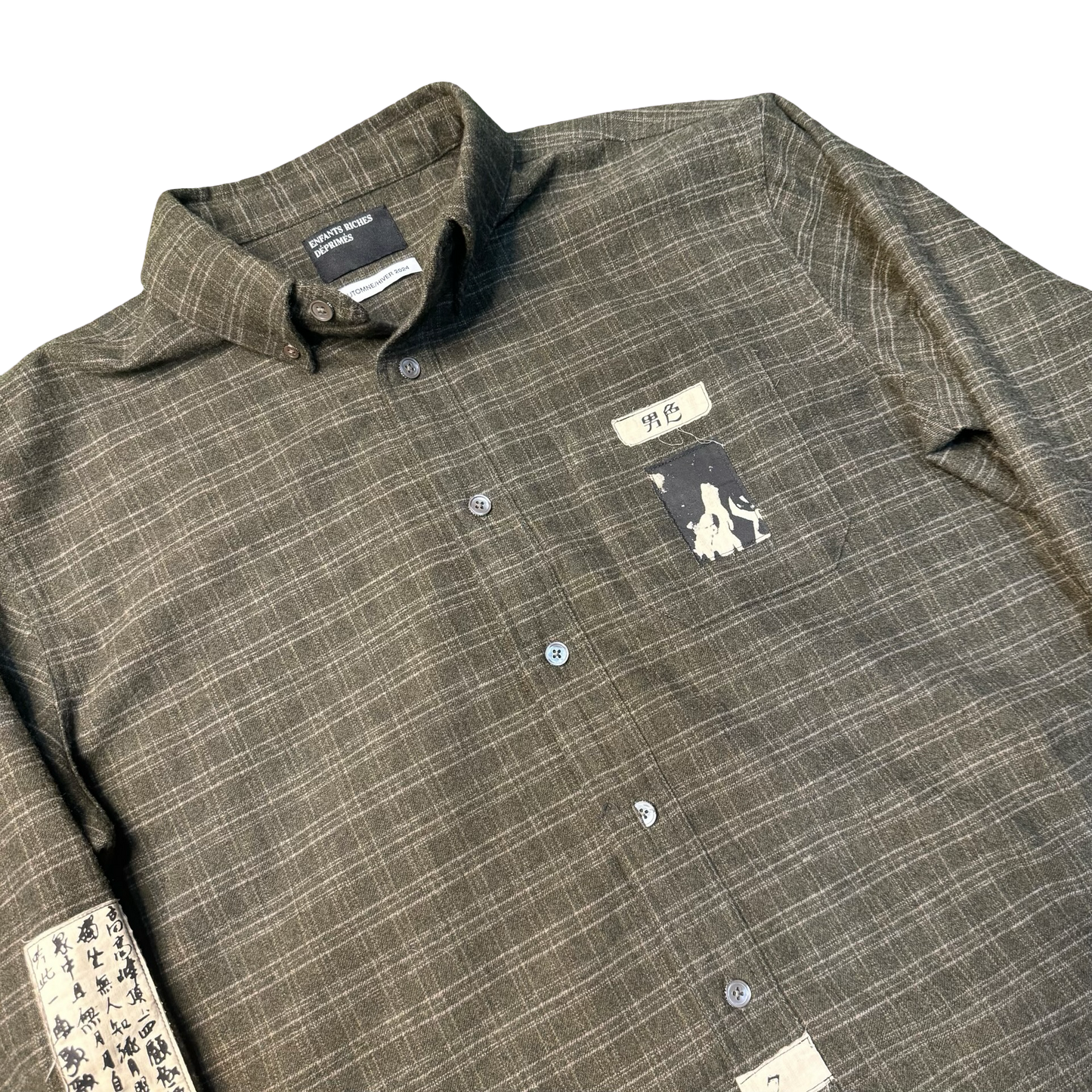 Enfants Riches Déprimés Green Plaid Flannel