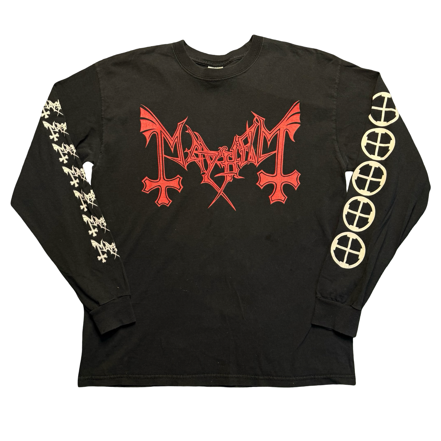 Vintage 1996 Mayhem "Pure Norwegian Black Metal” Longsleeve
