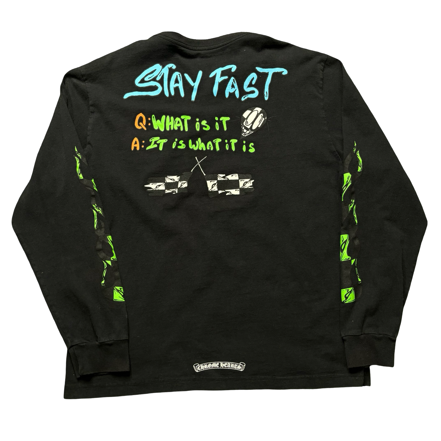 Chrome Hearts Matty Boy Sex Records Long Sleeve Shirt