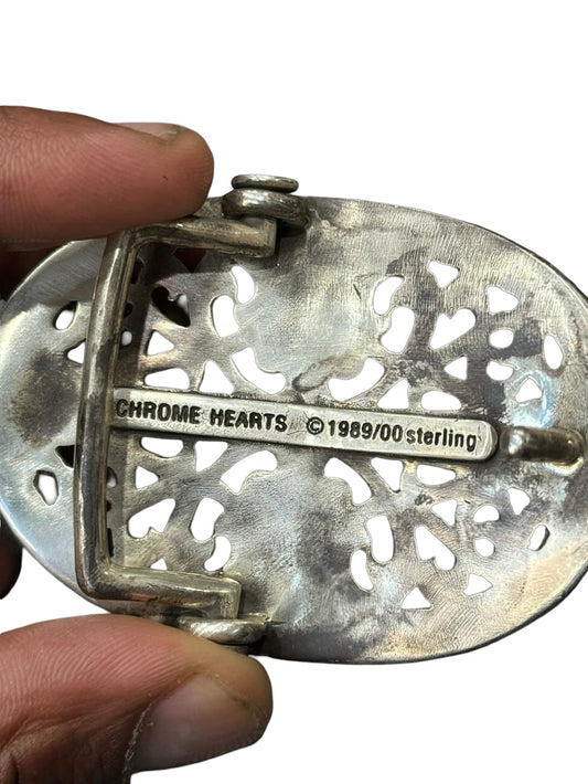 Chrome Hearts Oval Cross Buckle