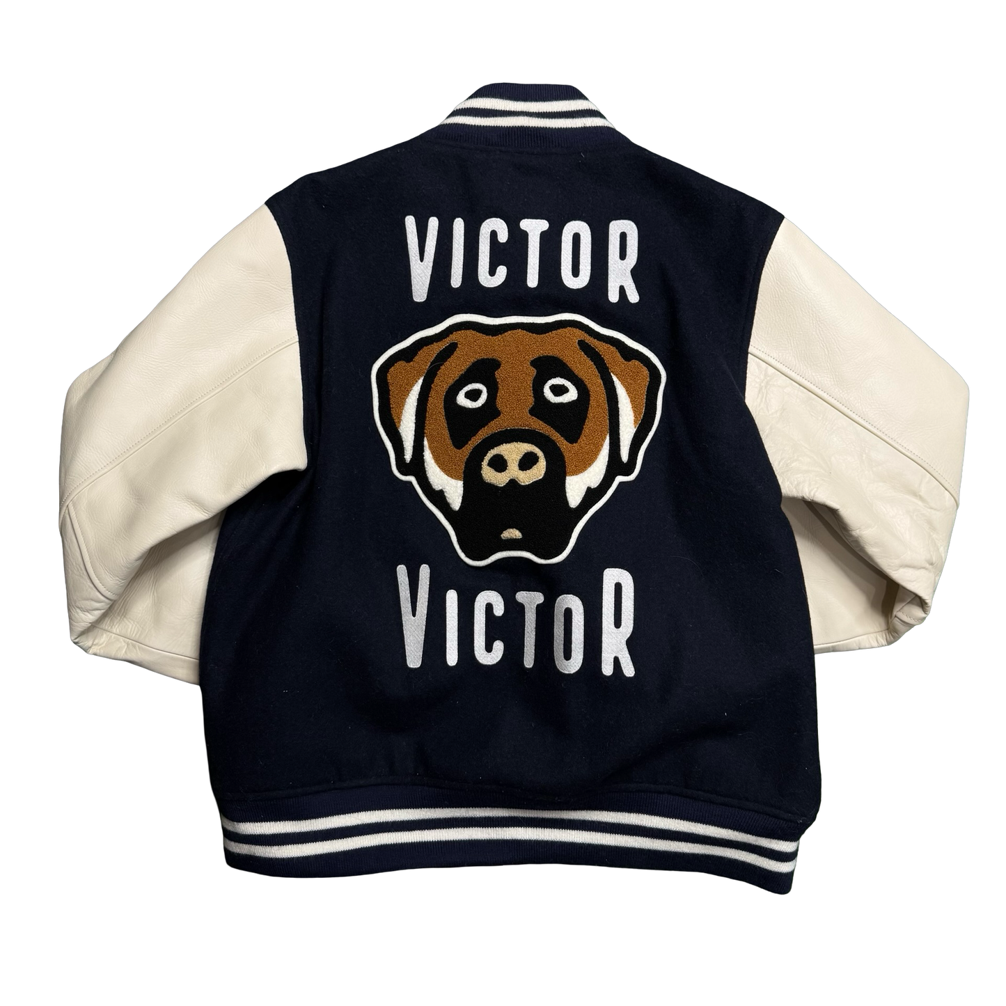 Human Made x Victor Victor Worldwide Varsity Jacket