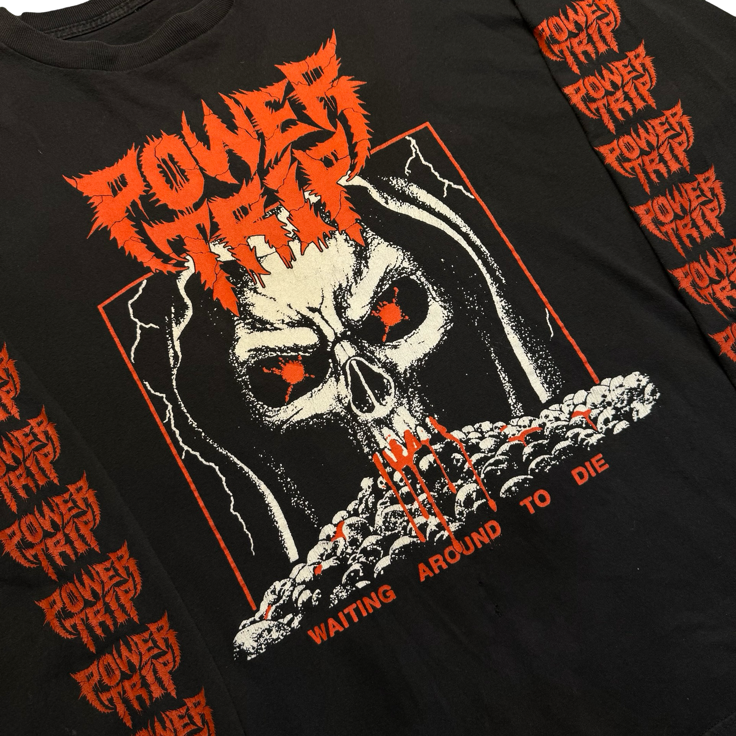 Power Trip “Waiting Around to Die” Long Sleeve