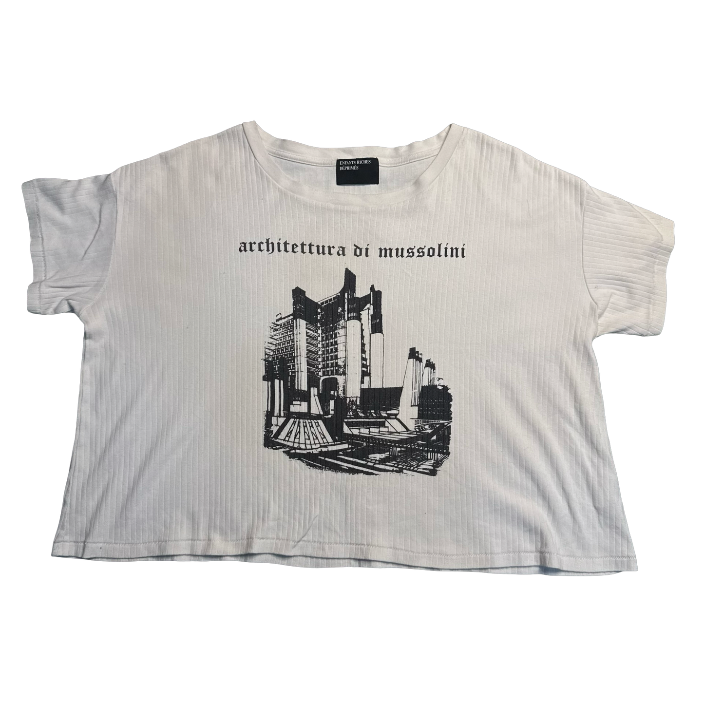 Enfants Riches Déprimés Architettura Di Mussolini Rib Tee